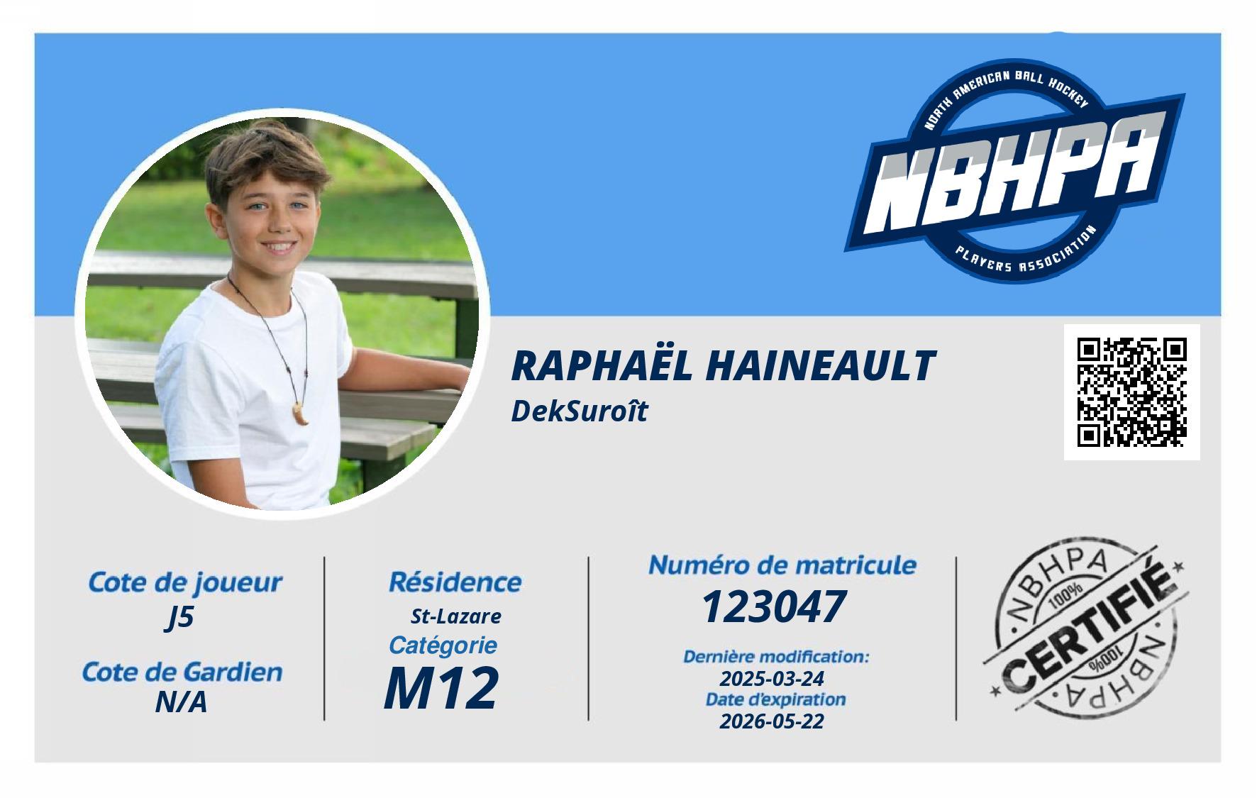 Raphaël Haineault