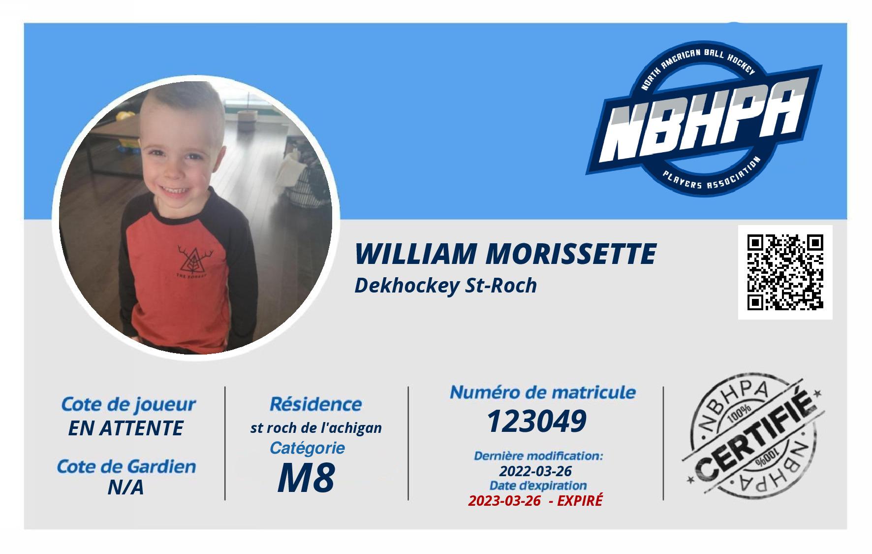 William Morissette