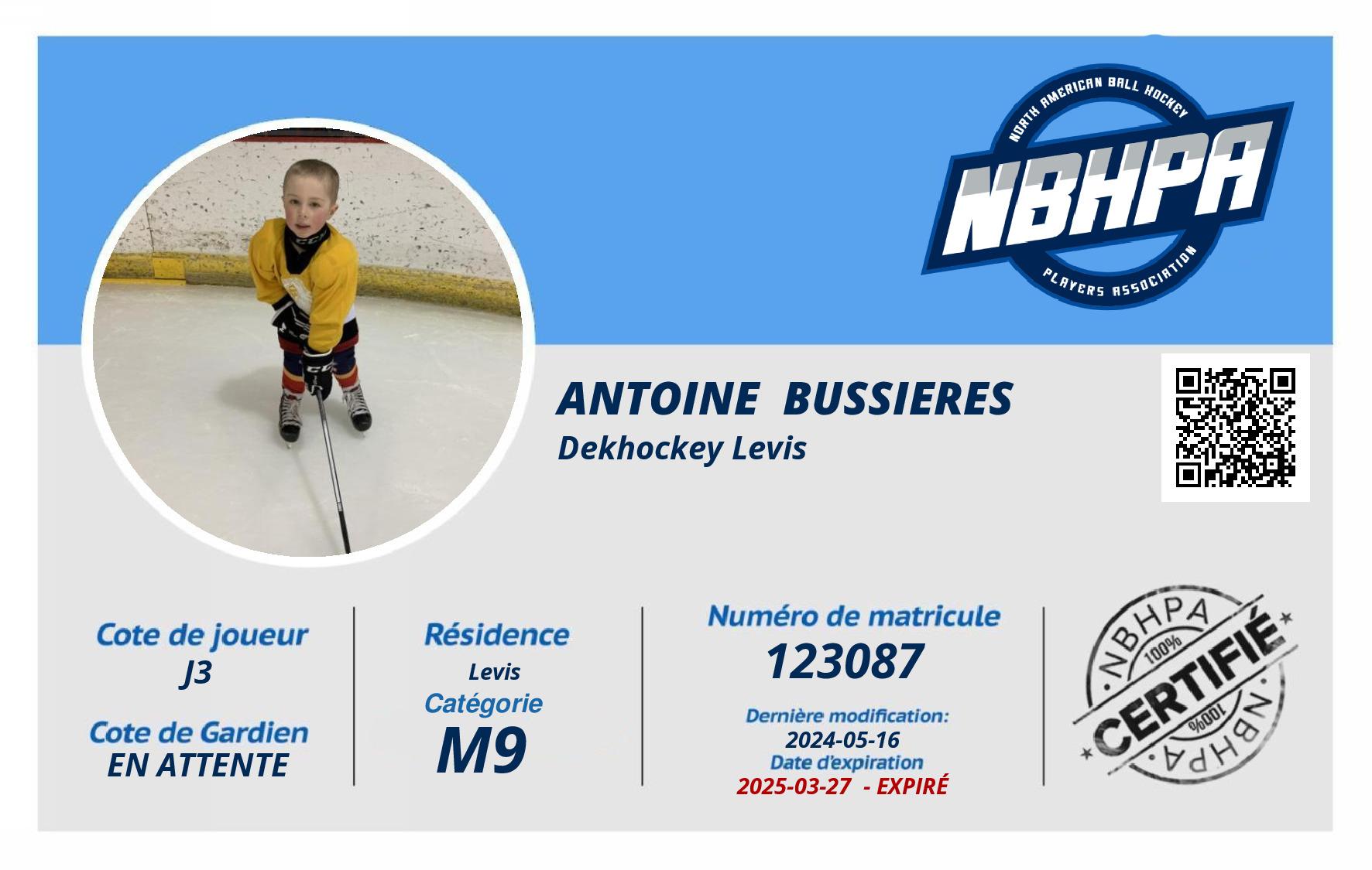 Antoine  Bussieres