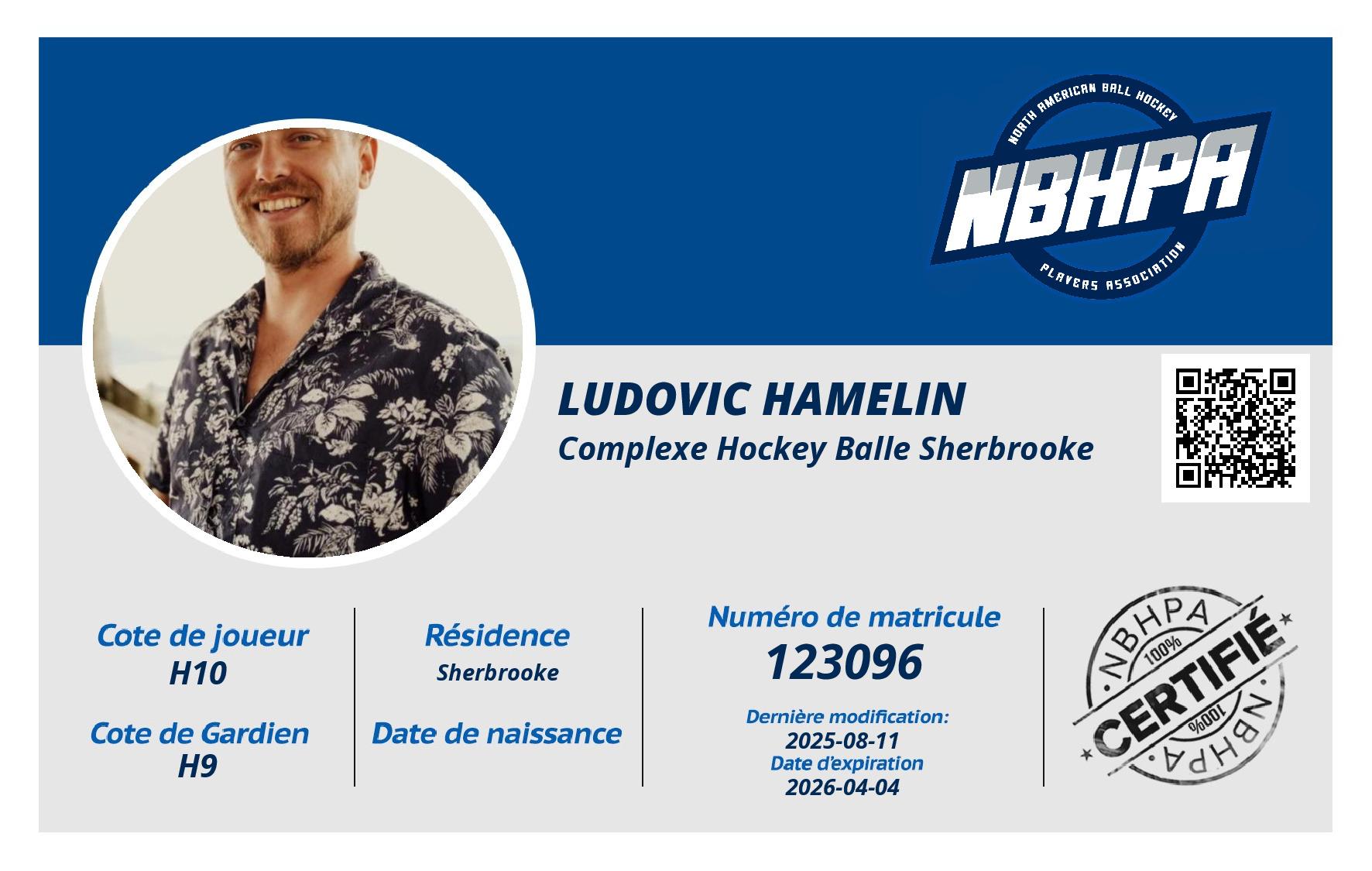 Ludovic Hamelin
