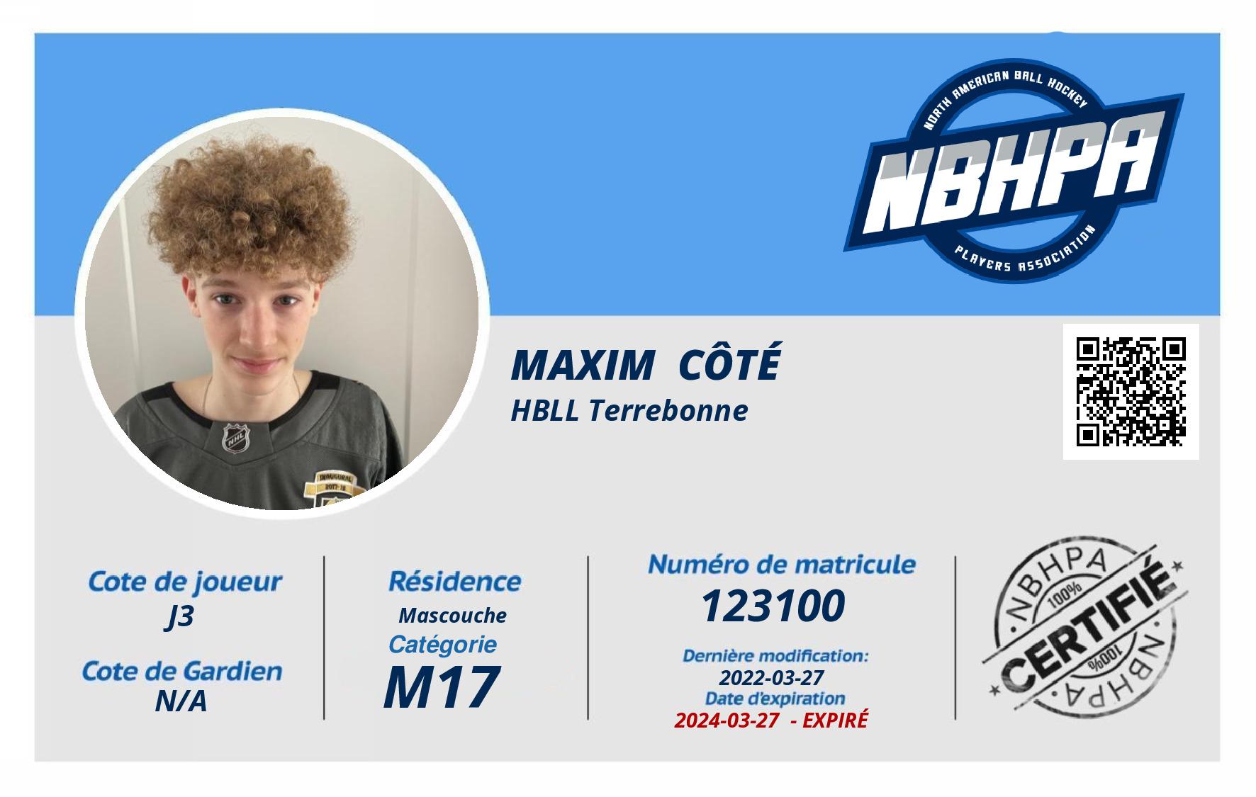Maxim  Côté 