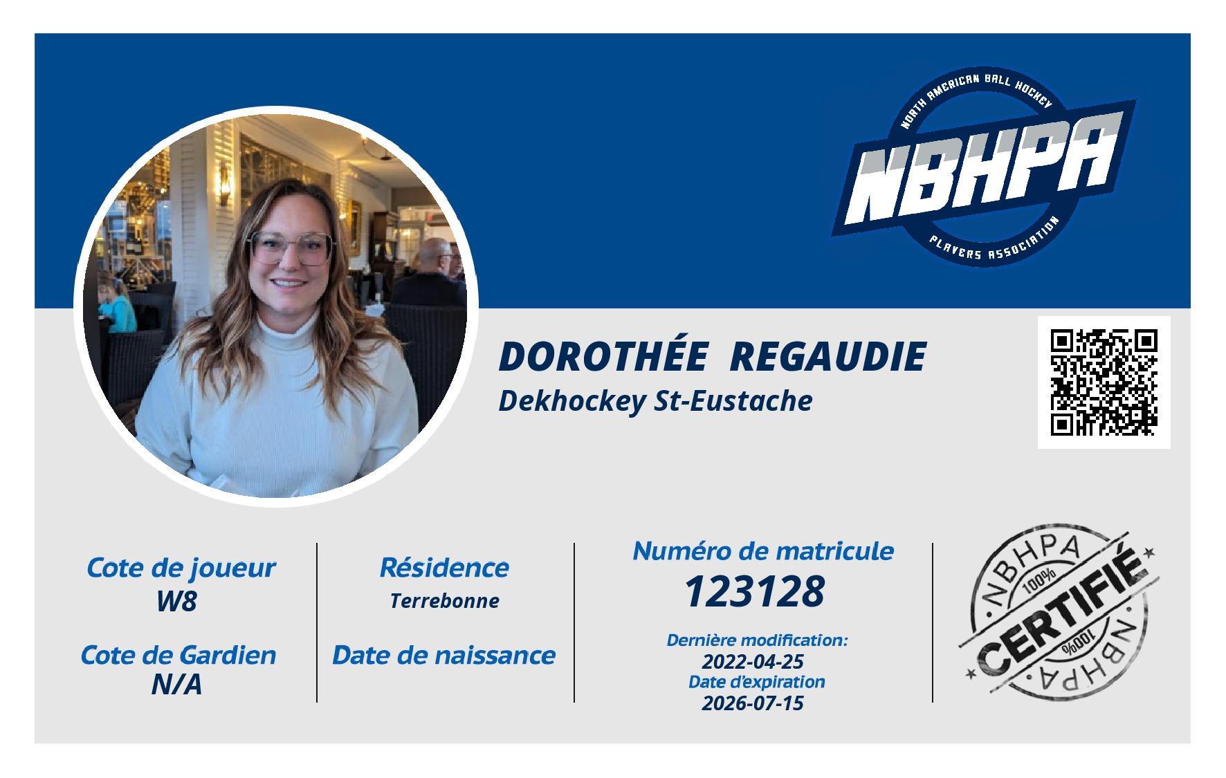 Dorothée  Regaudie