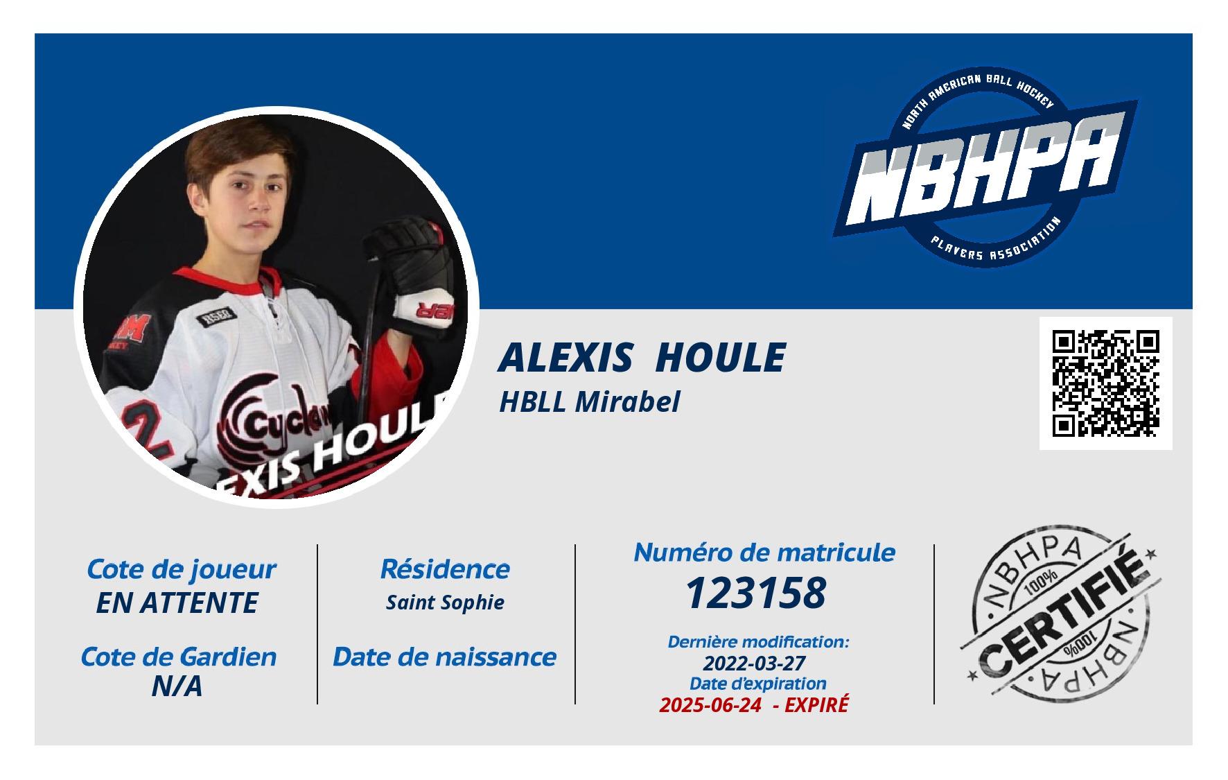 Alexis  Houle