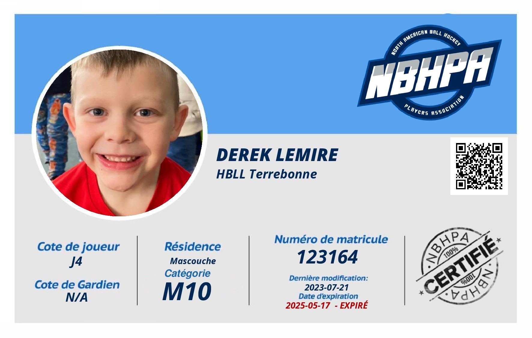 Derek Lemire