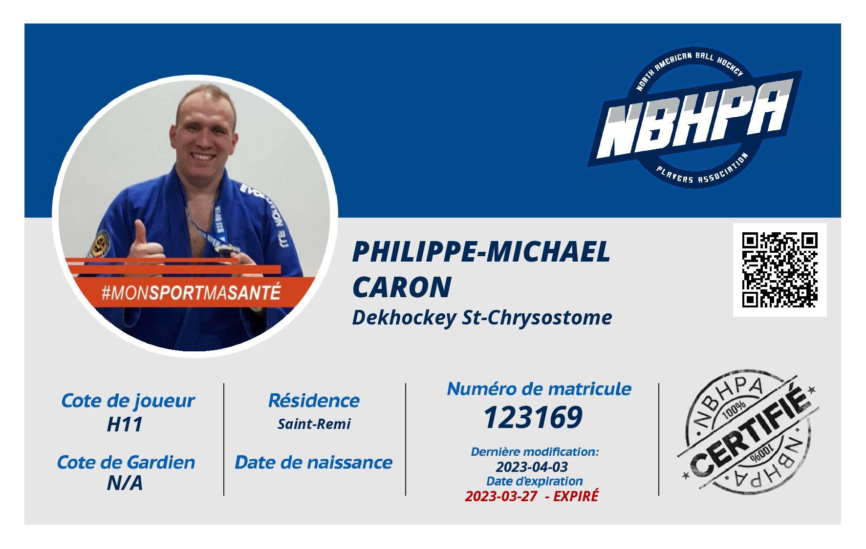 Philippe-Michael Caron