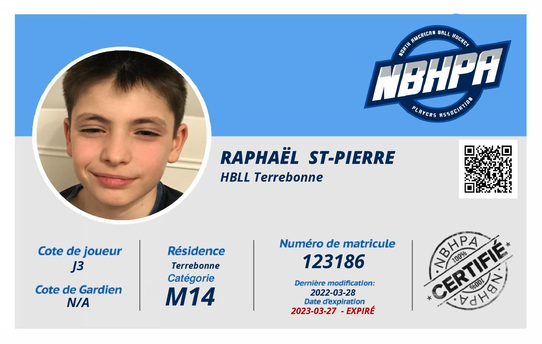 Raphaël  St-Pierre