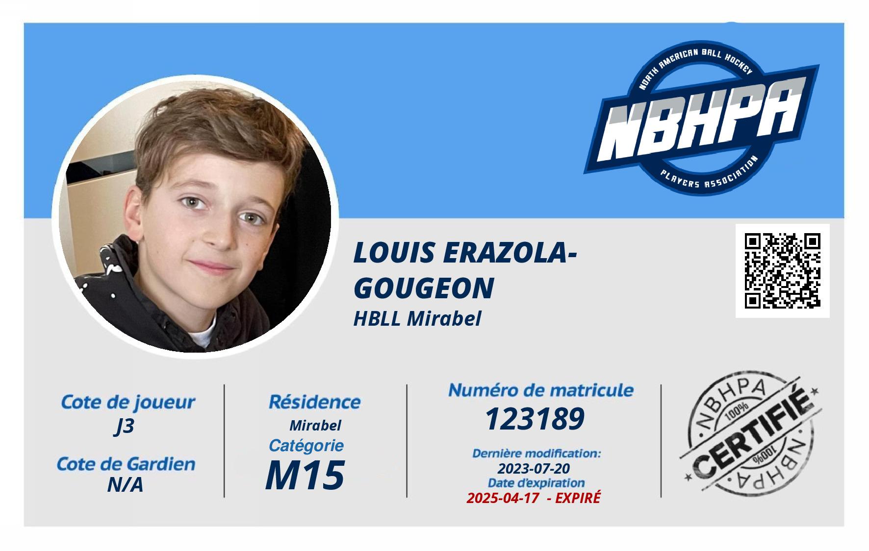 Louis Erazola-Gougeon