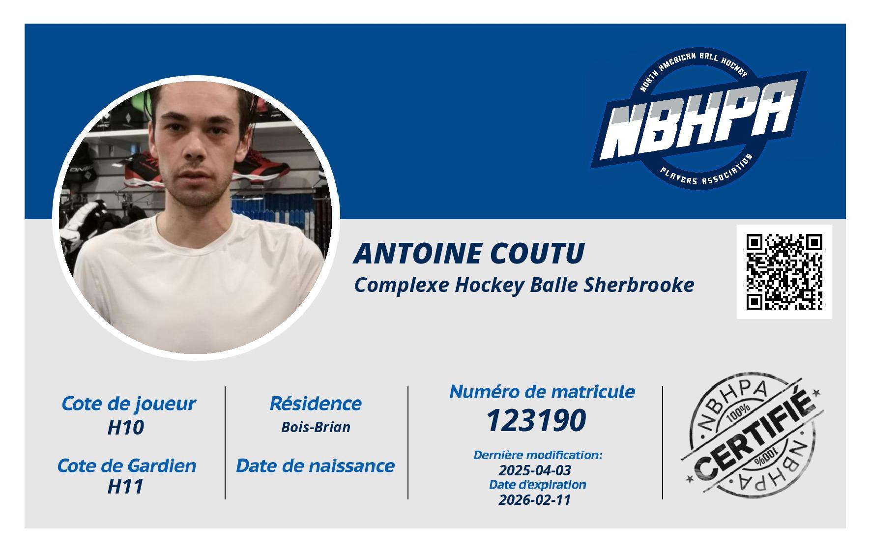 Antoine Coutu