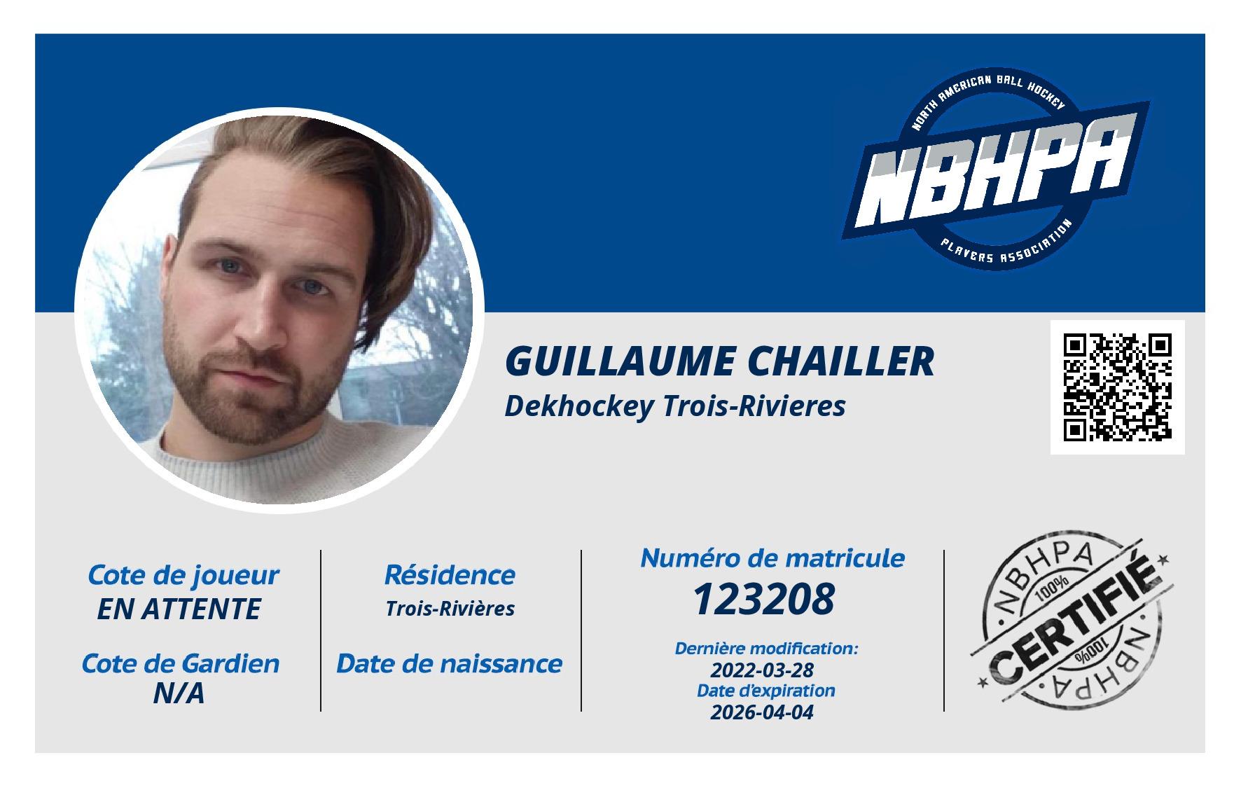 Guillaume Chailler