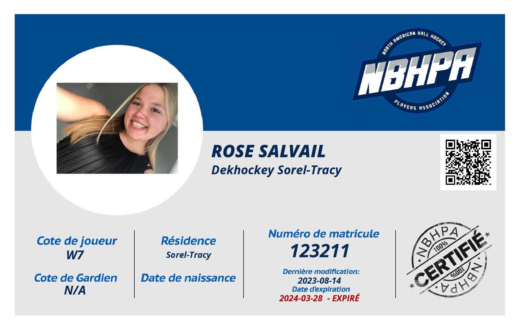 Rose Salvail
