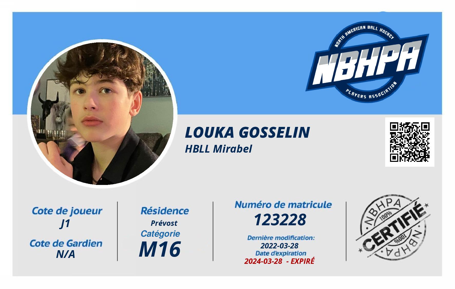 Louka Gosselin 