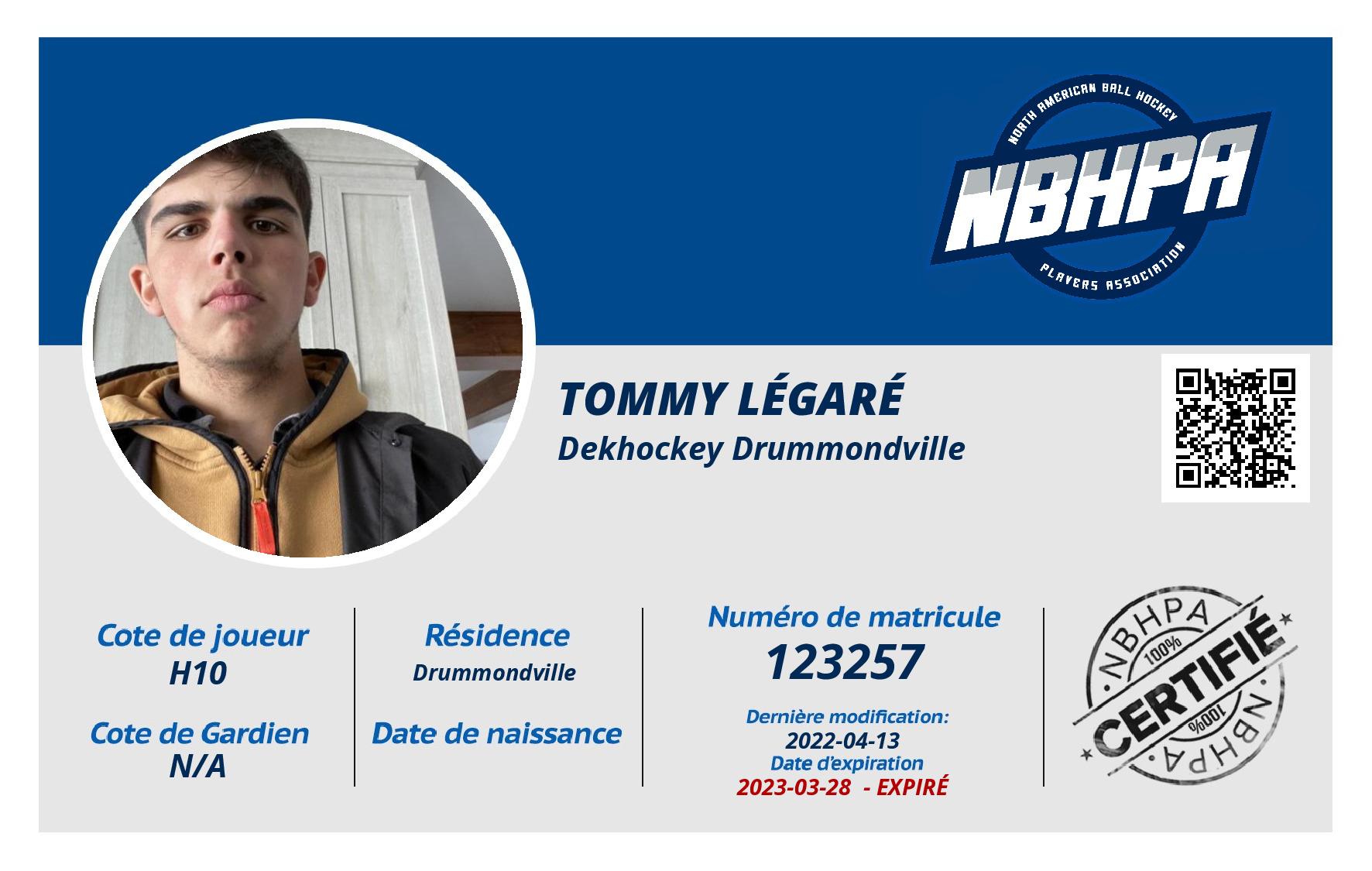 Tommy Légaré