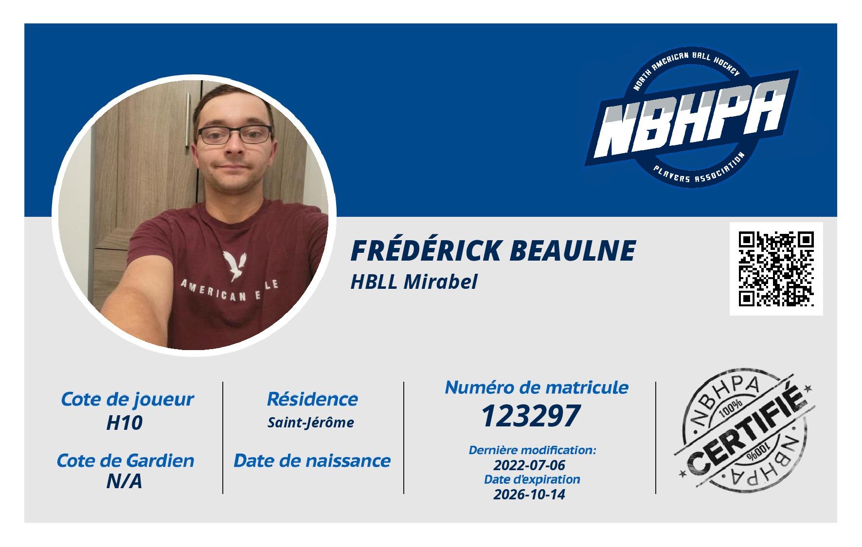 Frédérick Beaulne