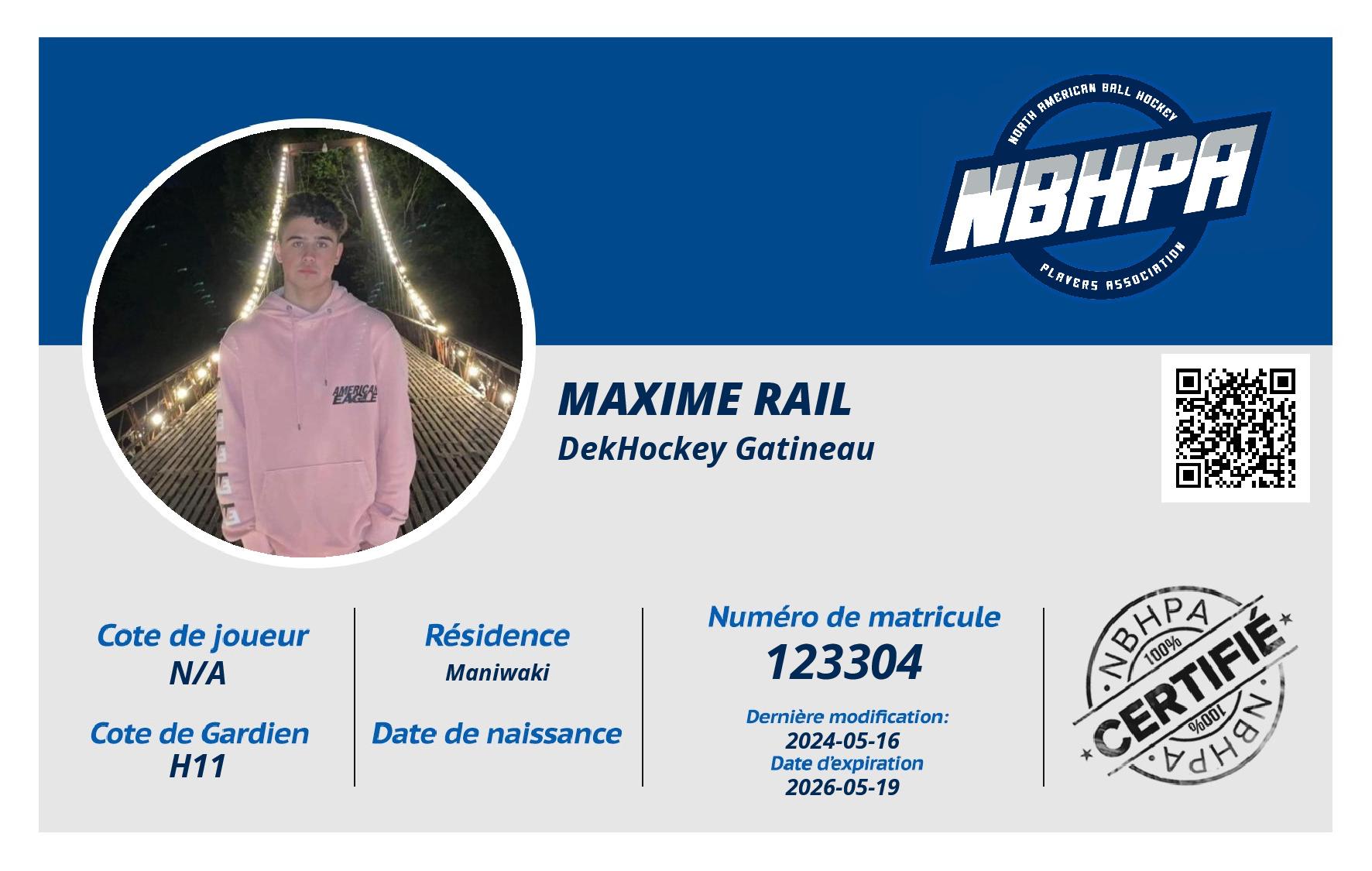 Maxime Rail