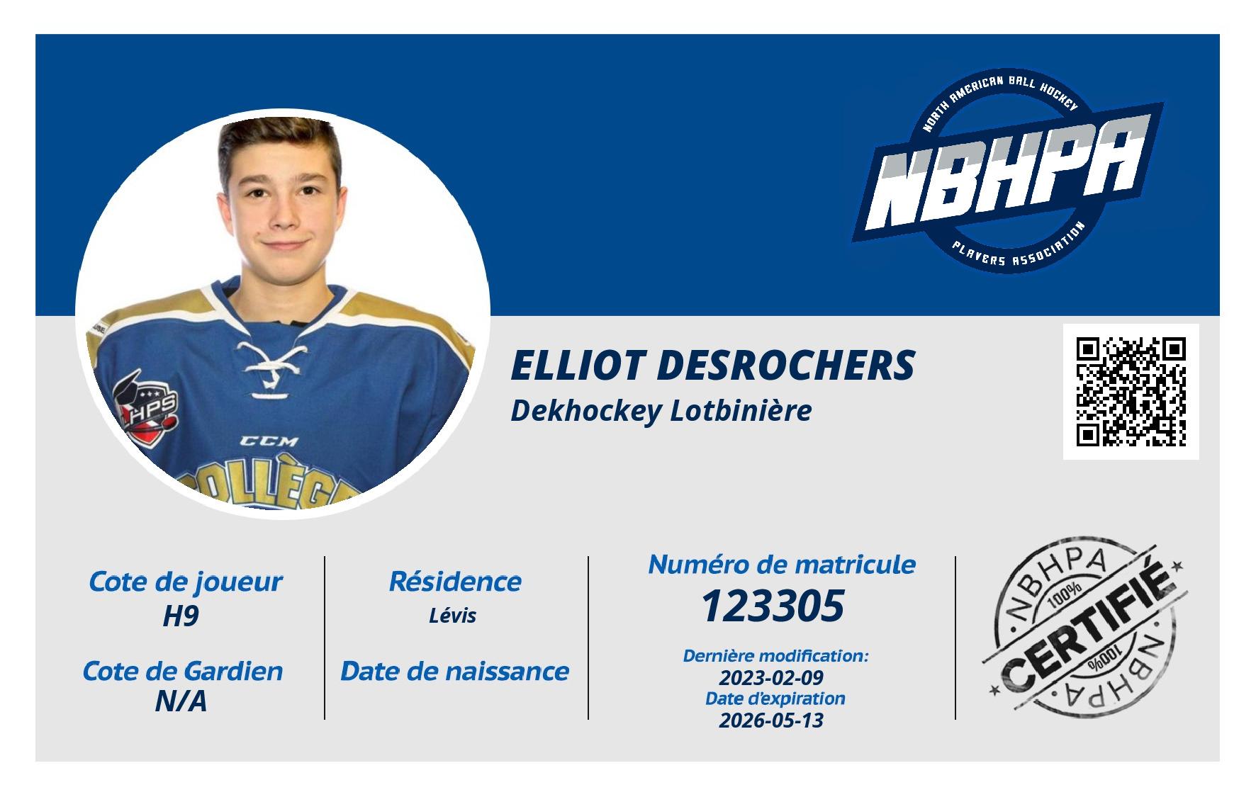 Elliot Desrochers