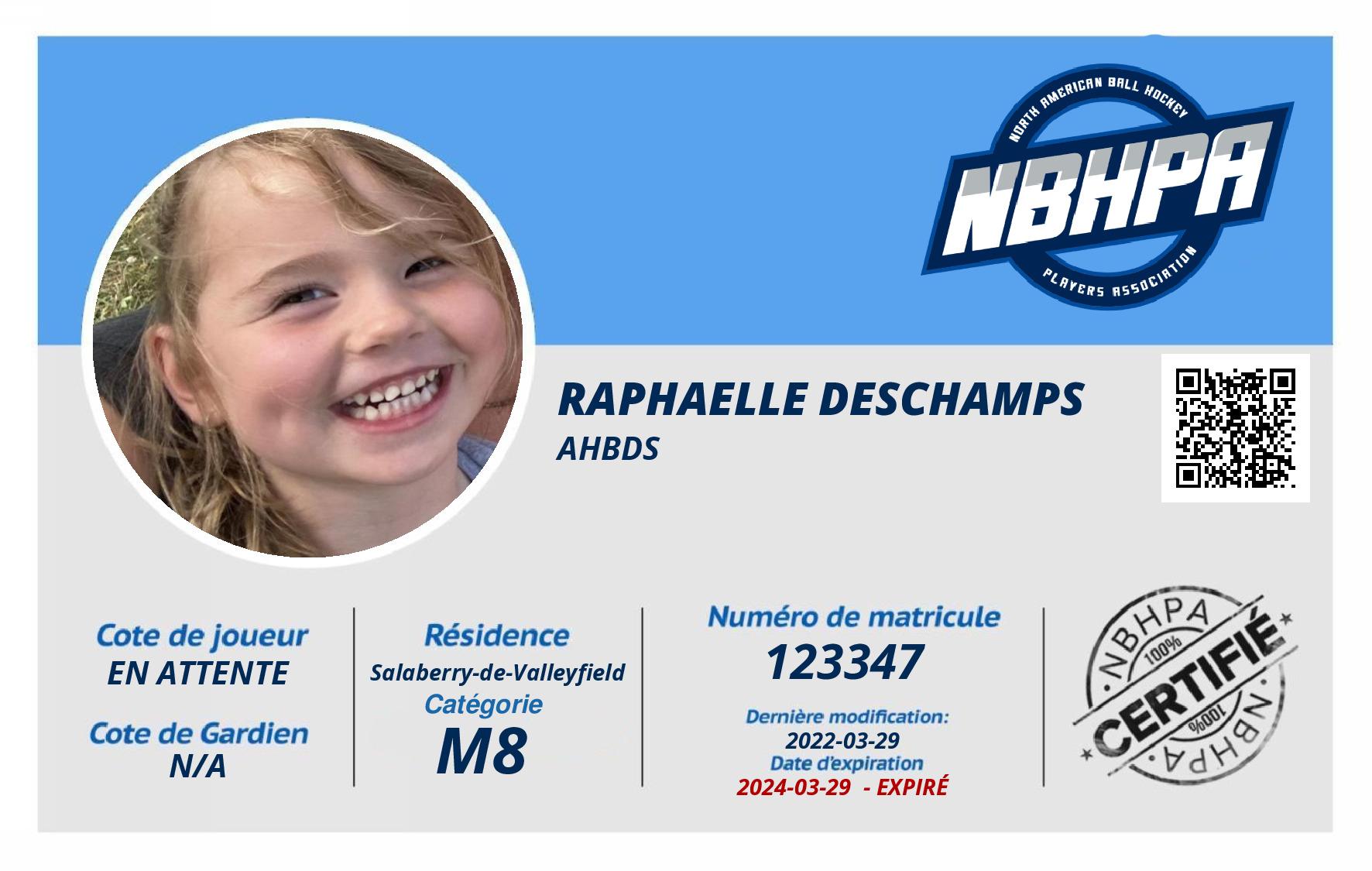 Raphaelle Deschamps