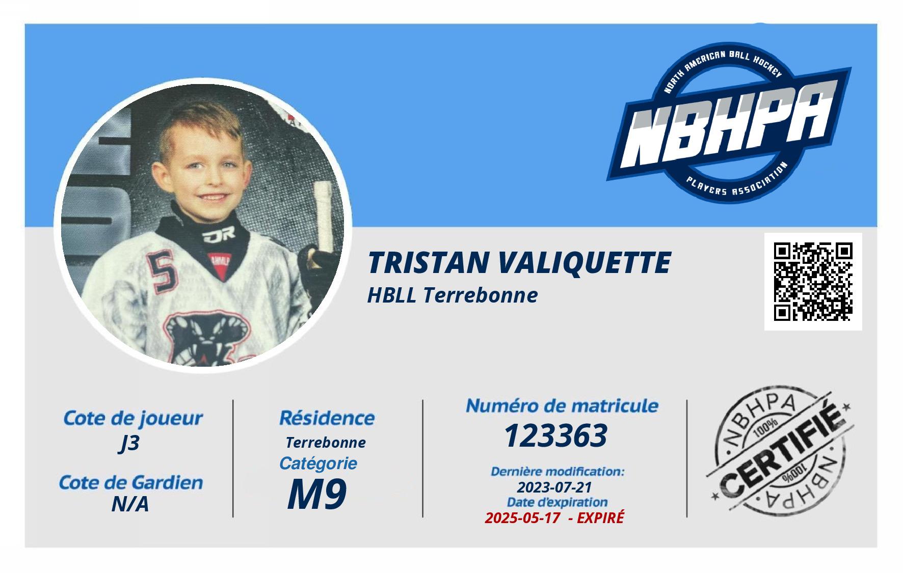 Tristan Valiquette