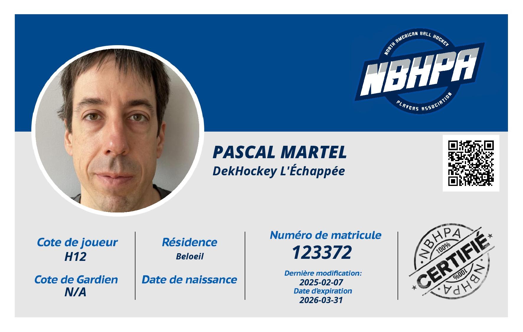 Pascal Martel