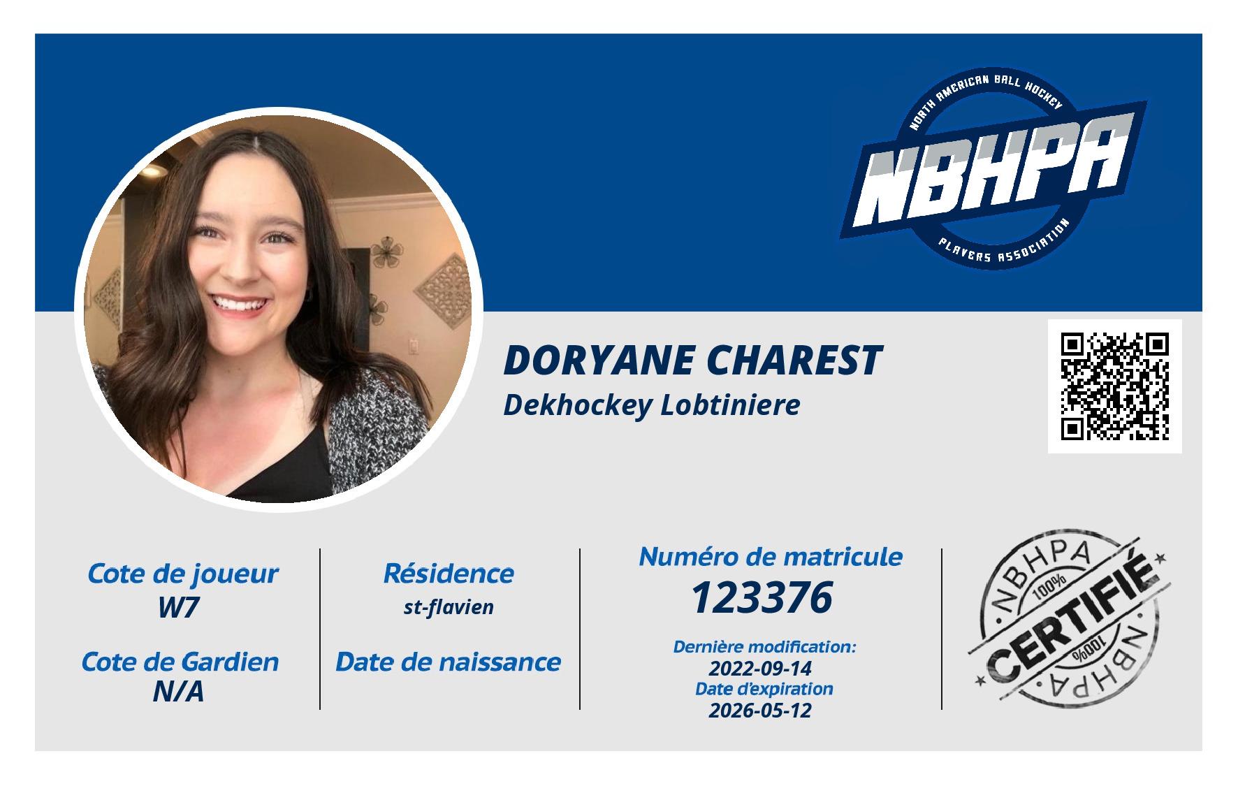 Doryane Charest 