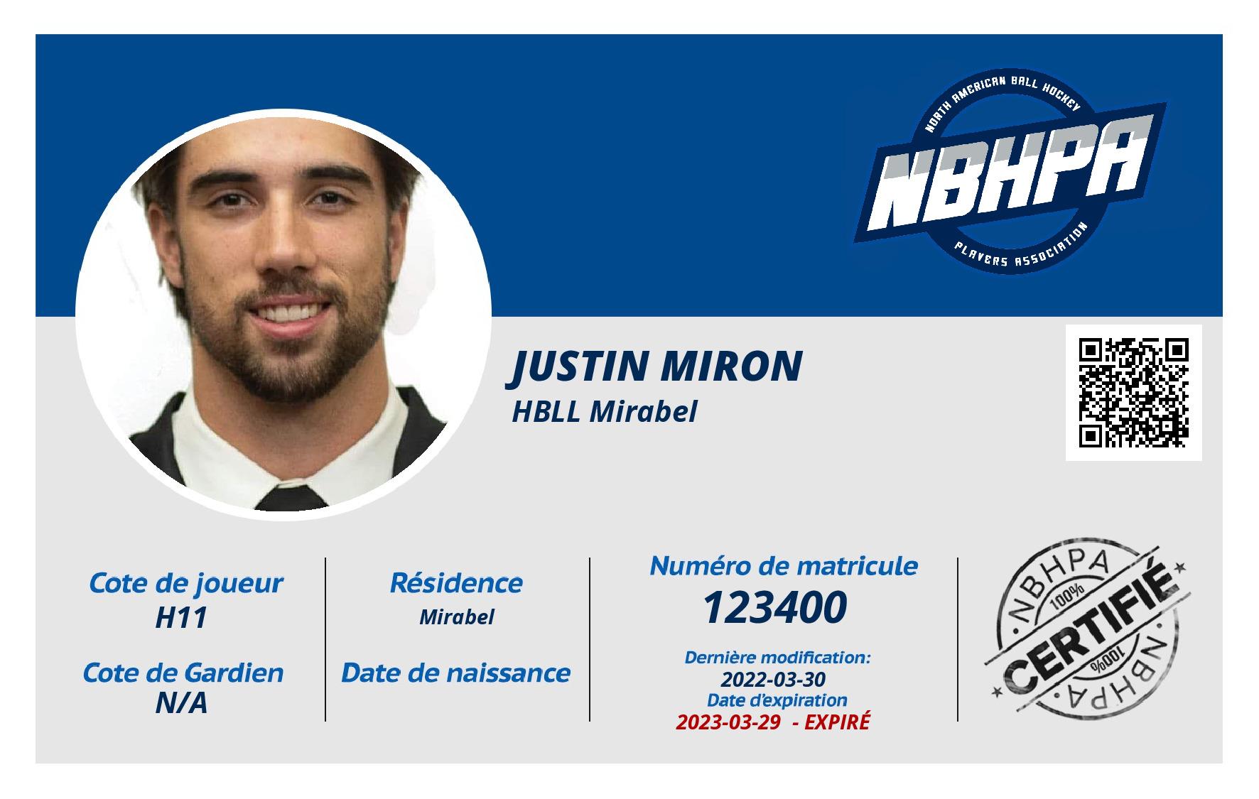 Justin Miron