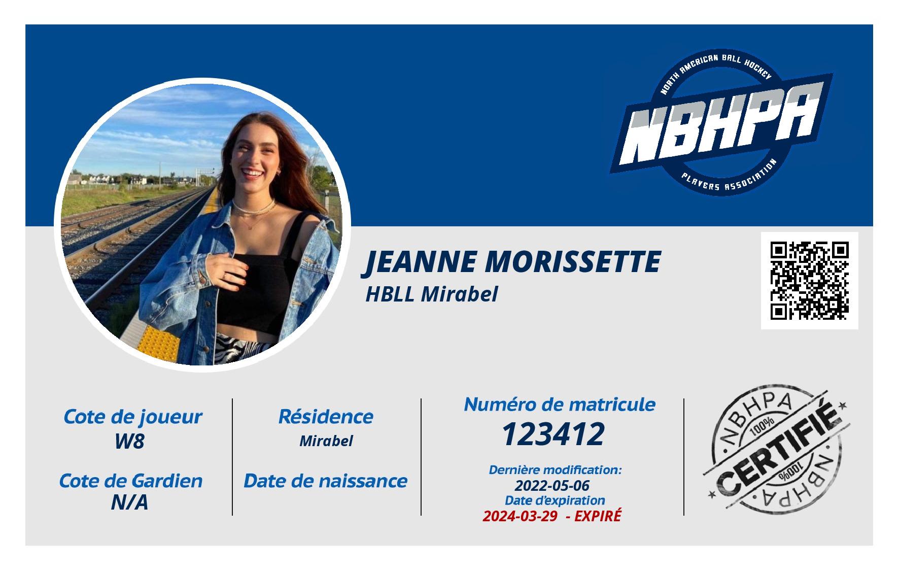 Jeanne Morissette