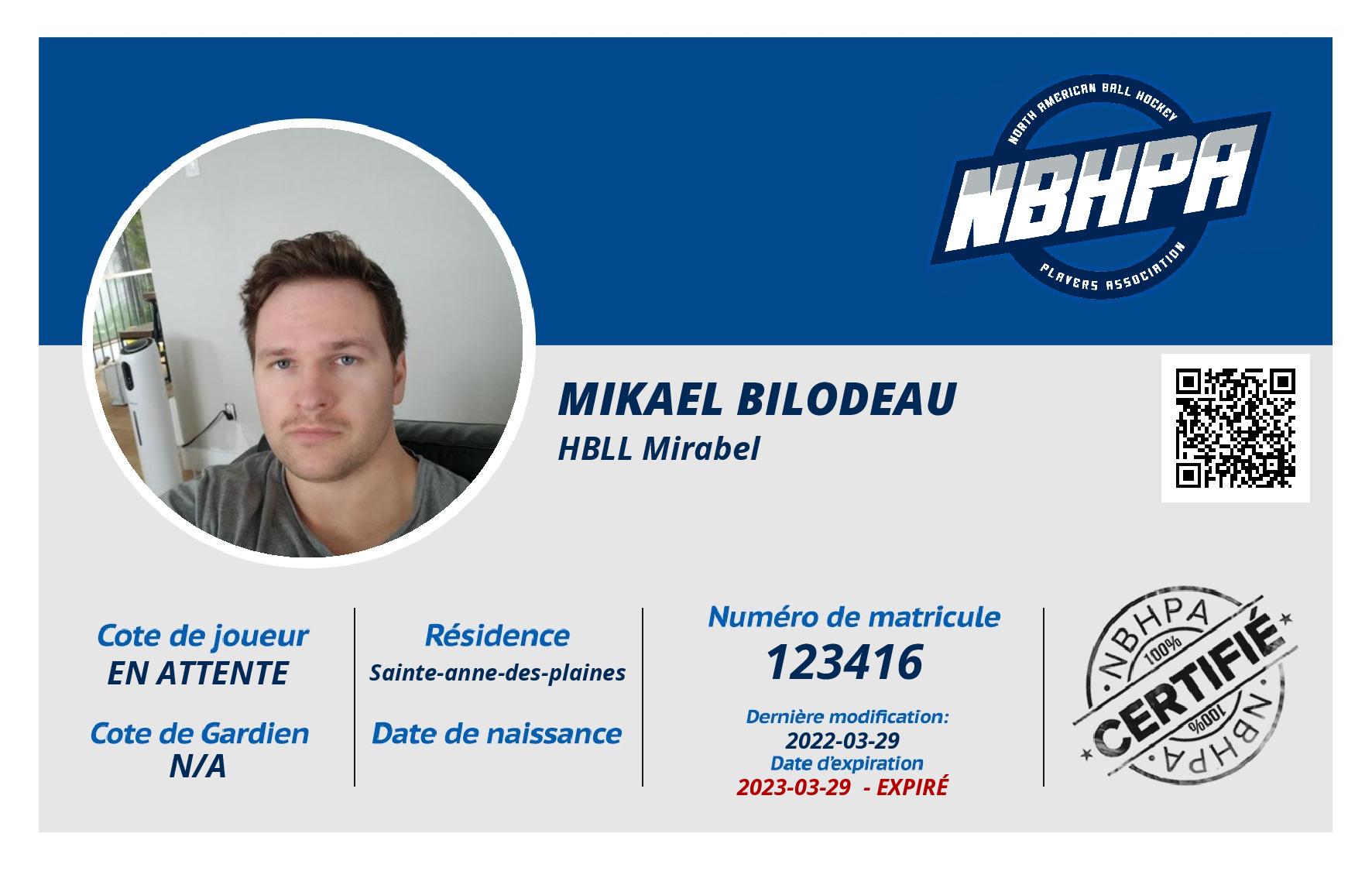 Mikael Bilodeau
