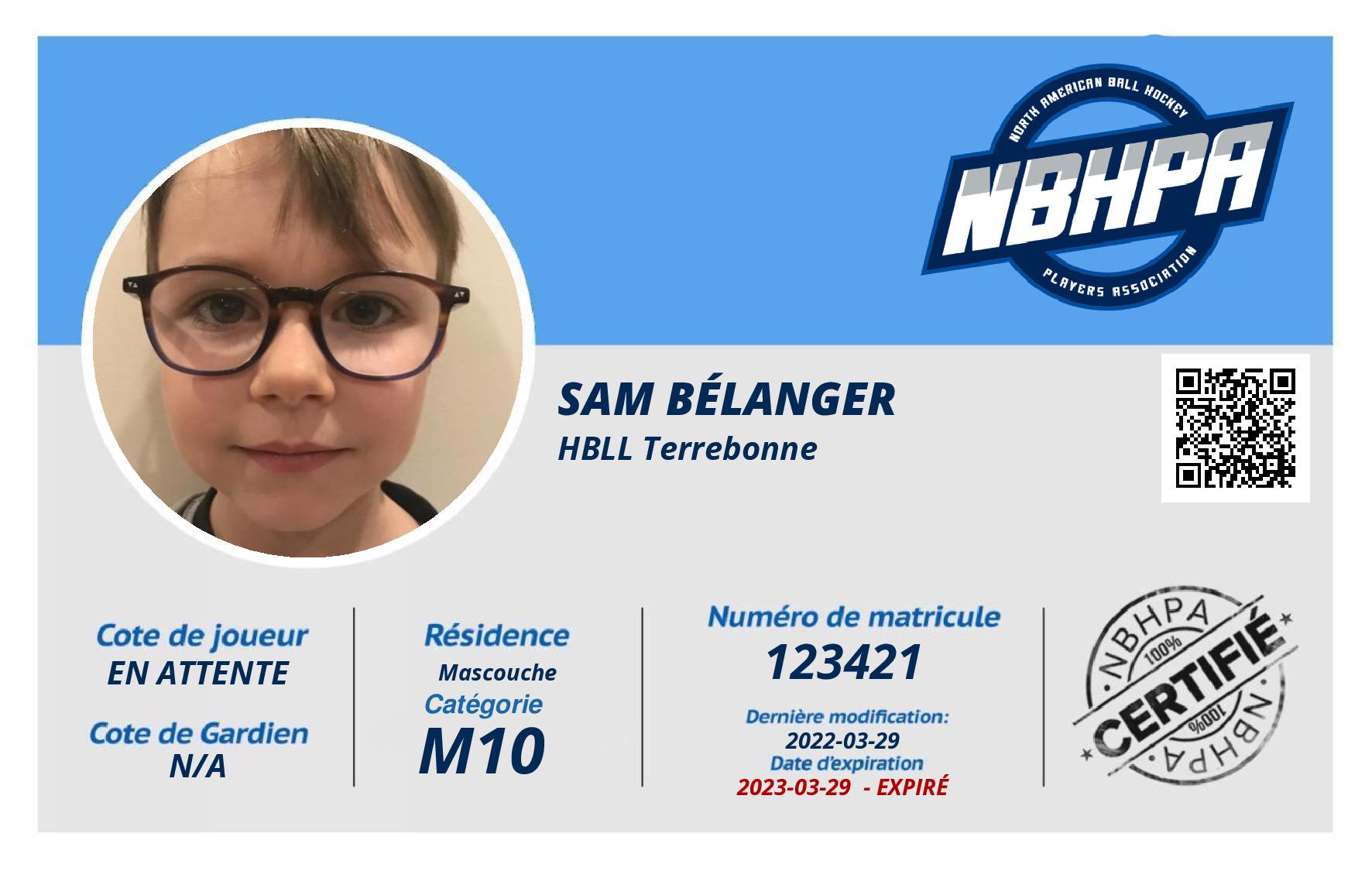 Sam Bélanger