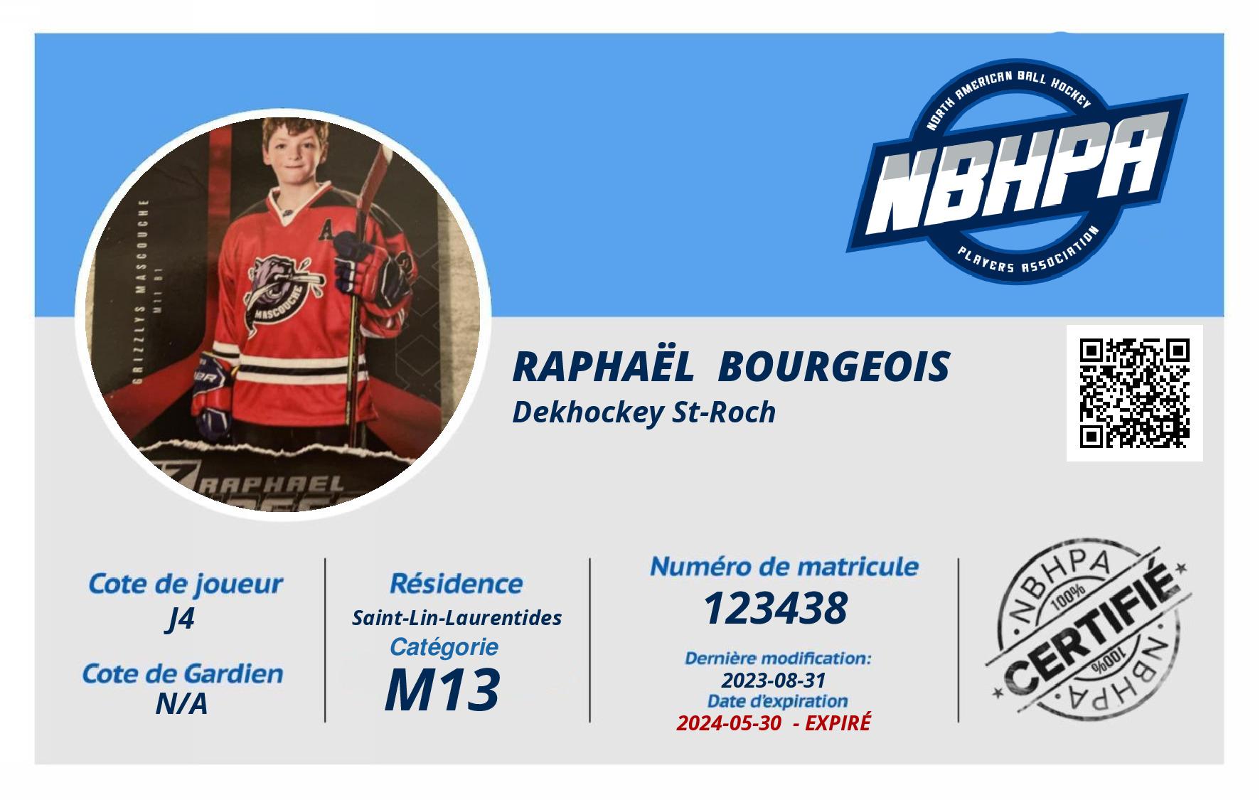 Raphaël  Bourgeois