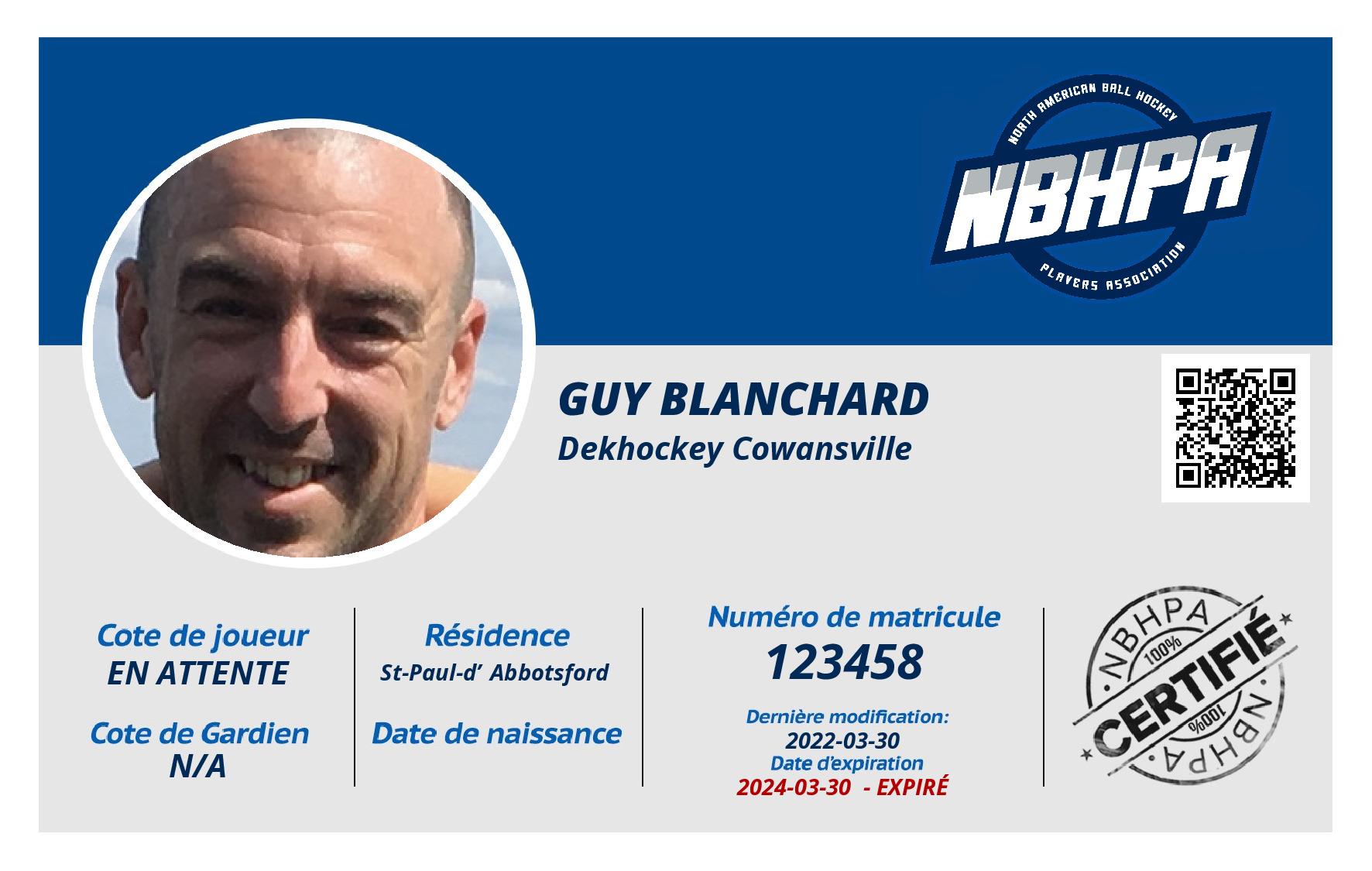 Guy Blanchard 