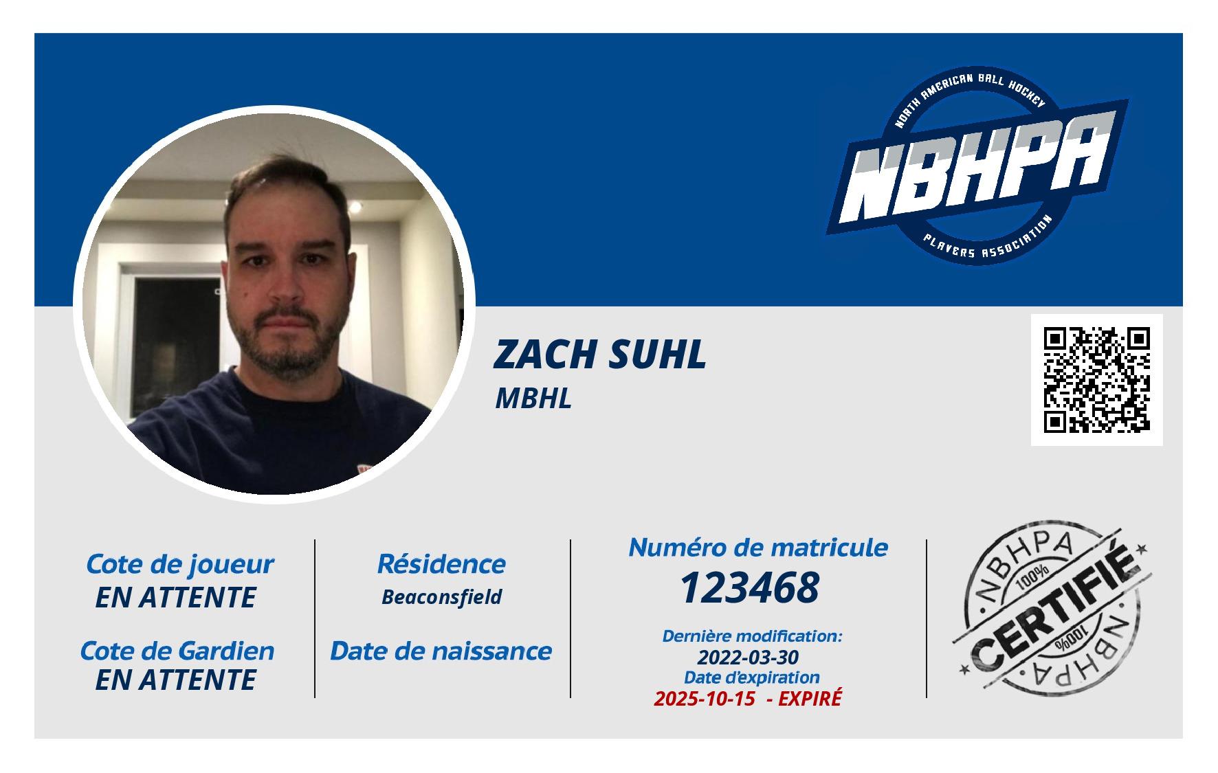 Zach Suhl