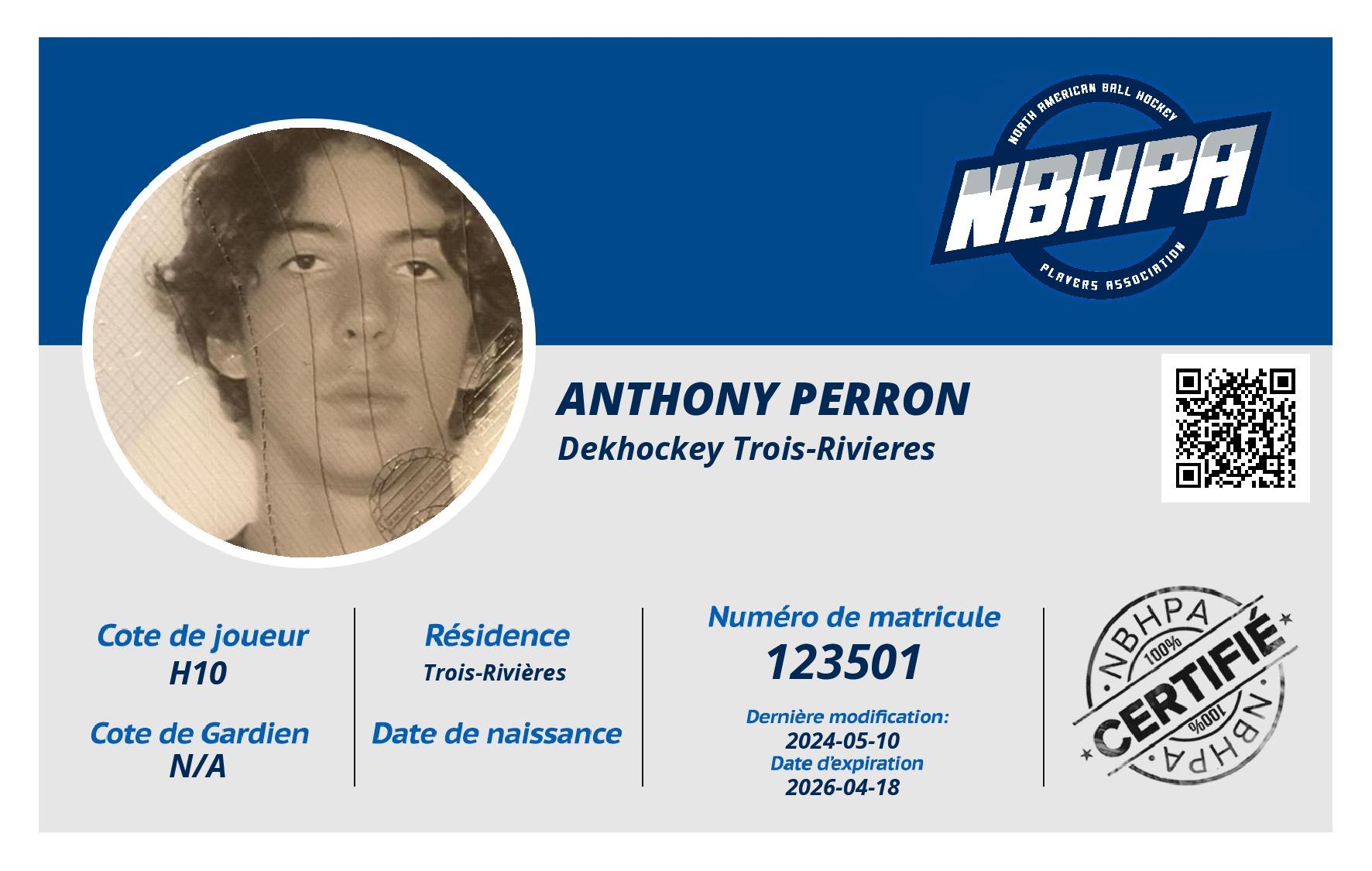 Anthony Perron