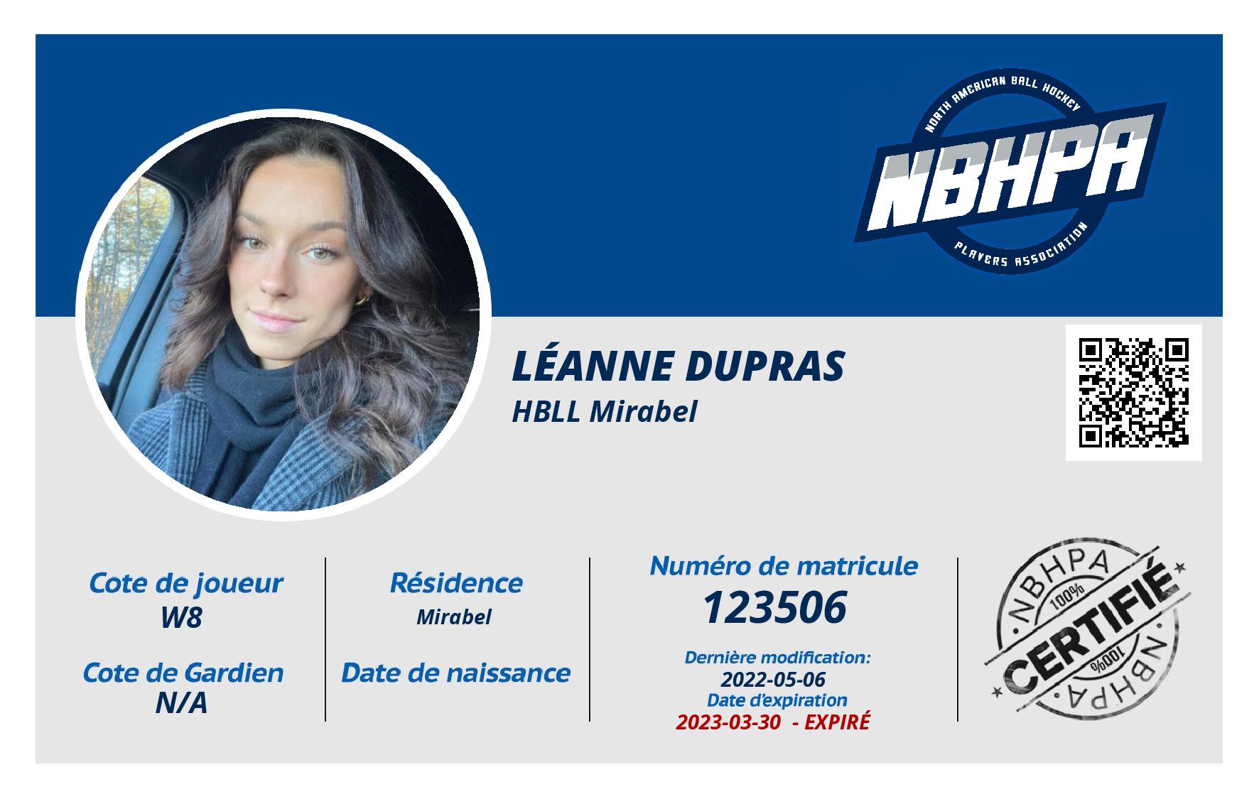 Léanne Dupras