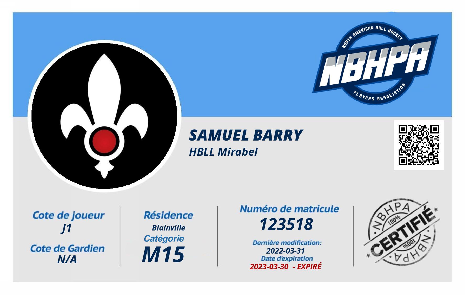 Samuel Barry