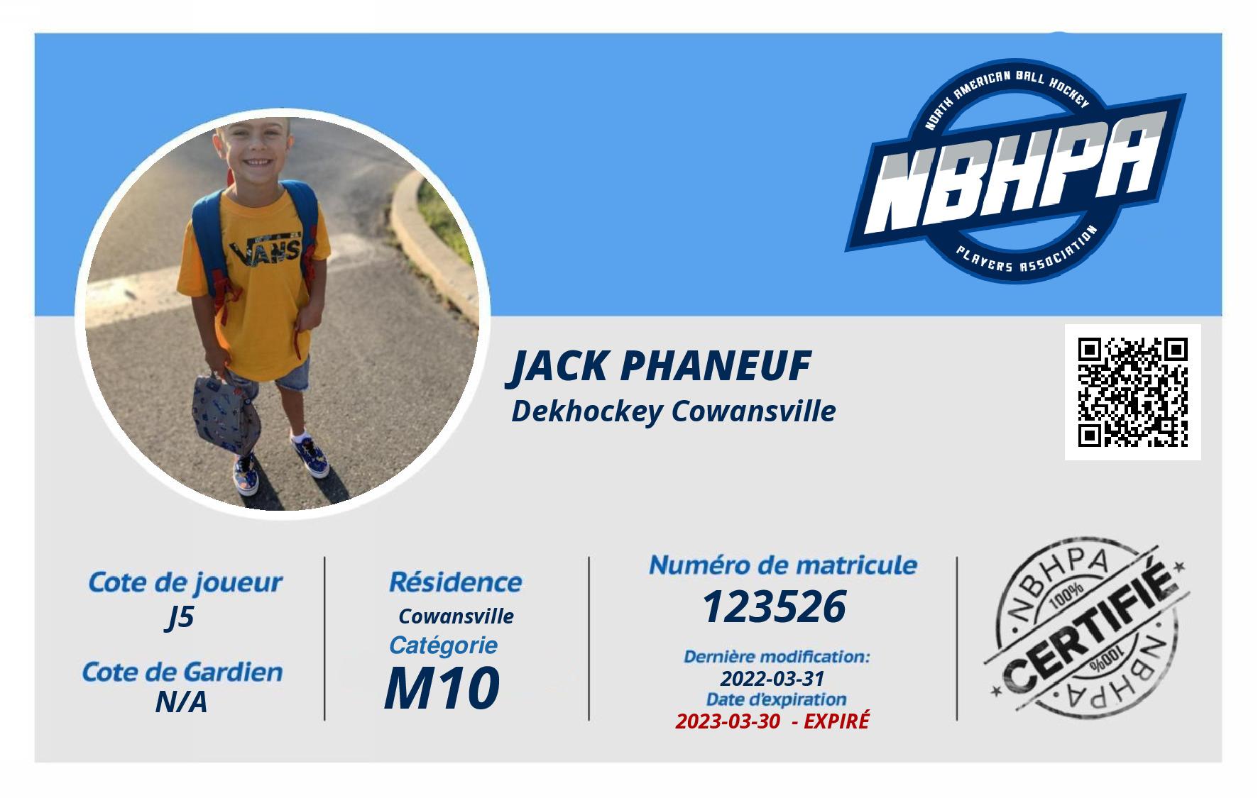 Jack Phaneuf