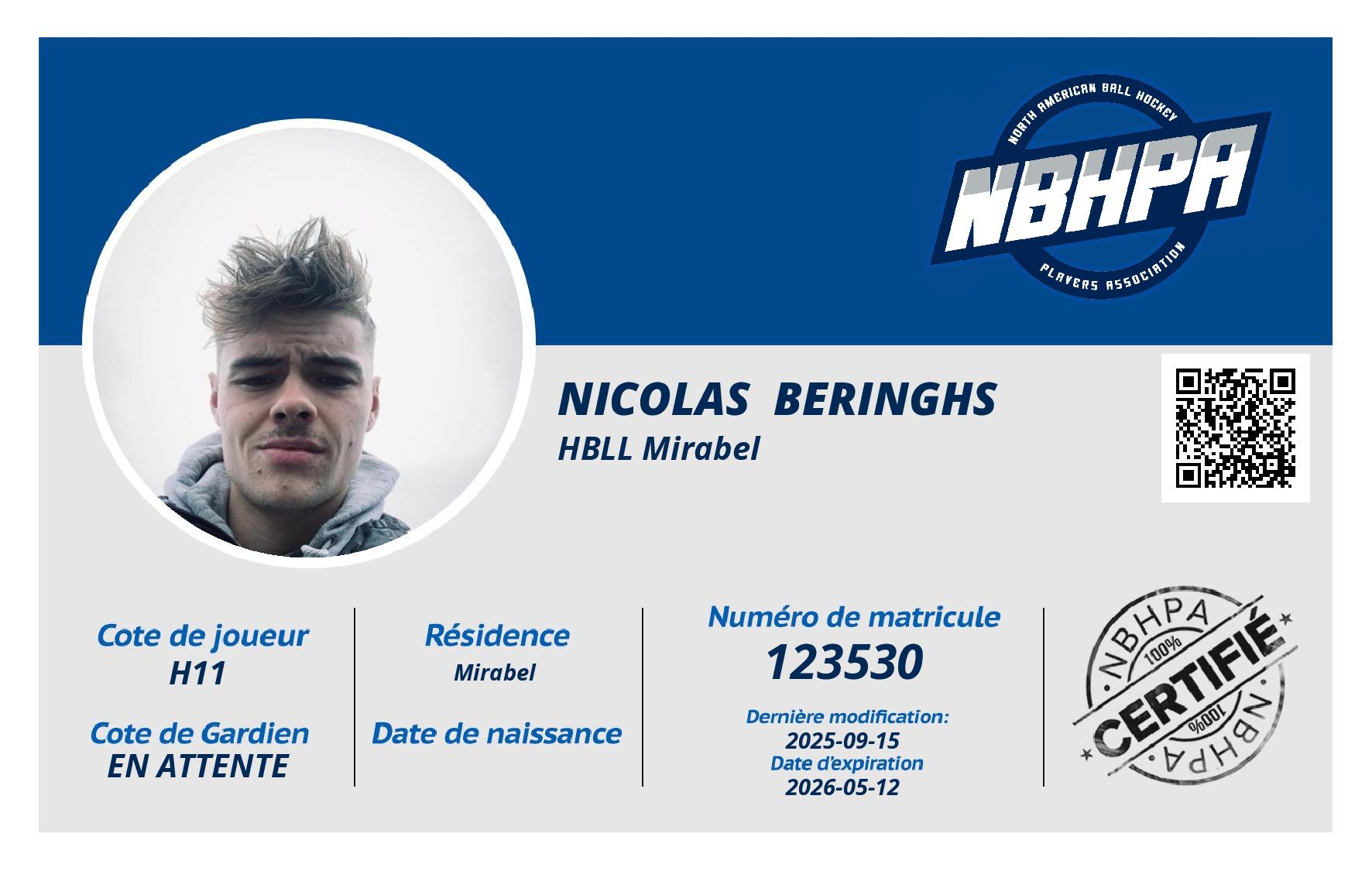 Nicolas  Beringhs