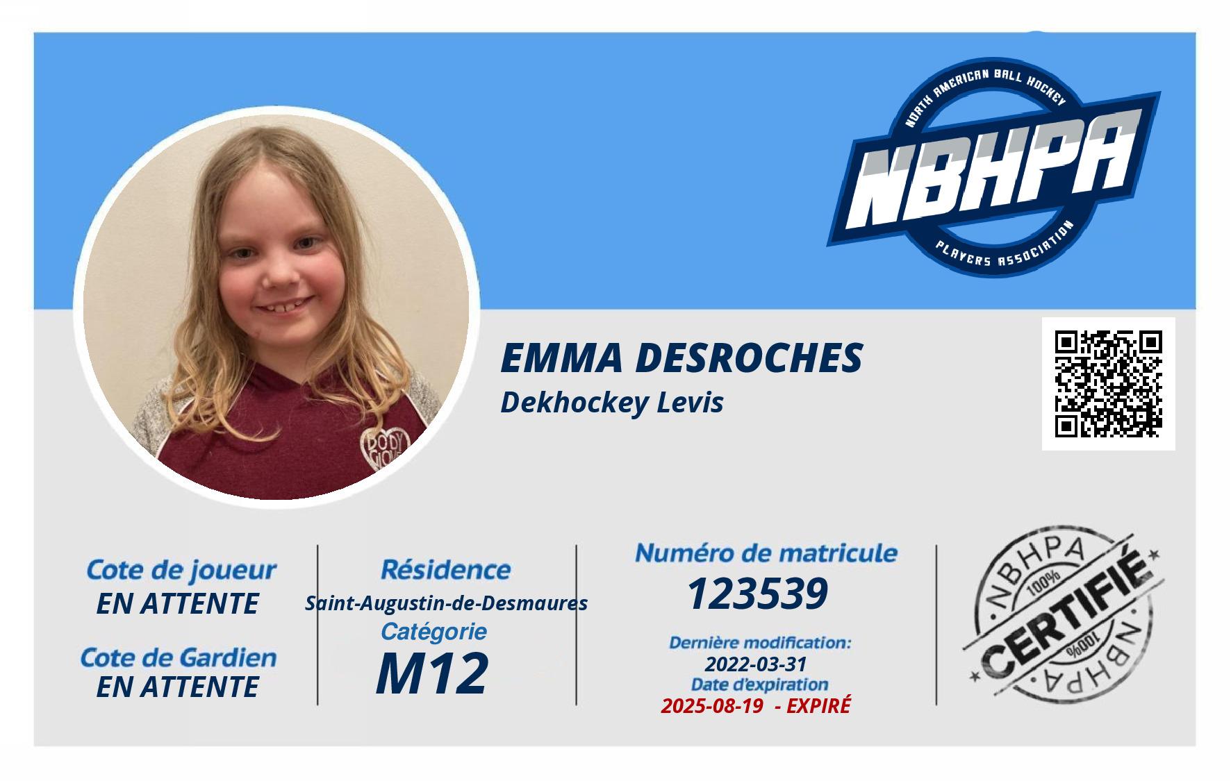 Emma Desroches