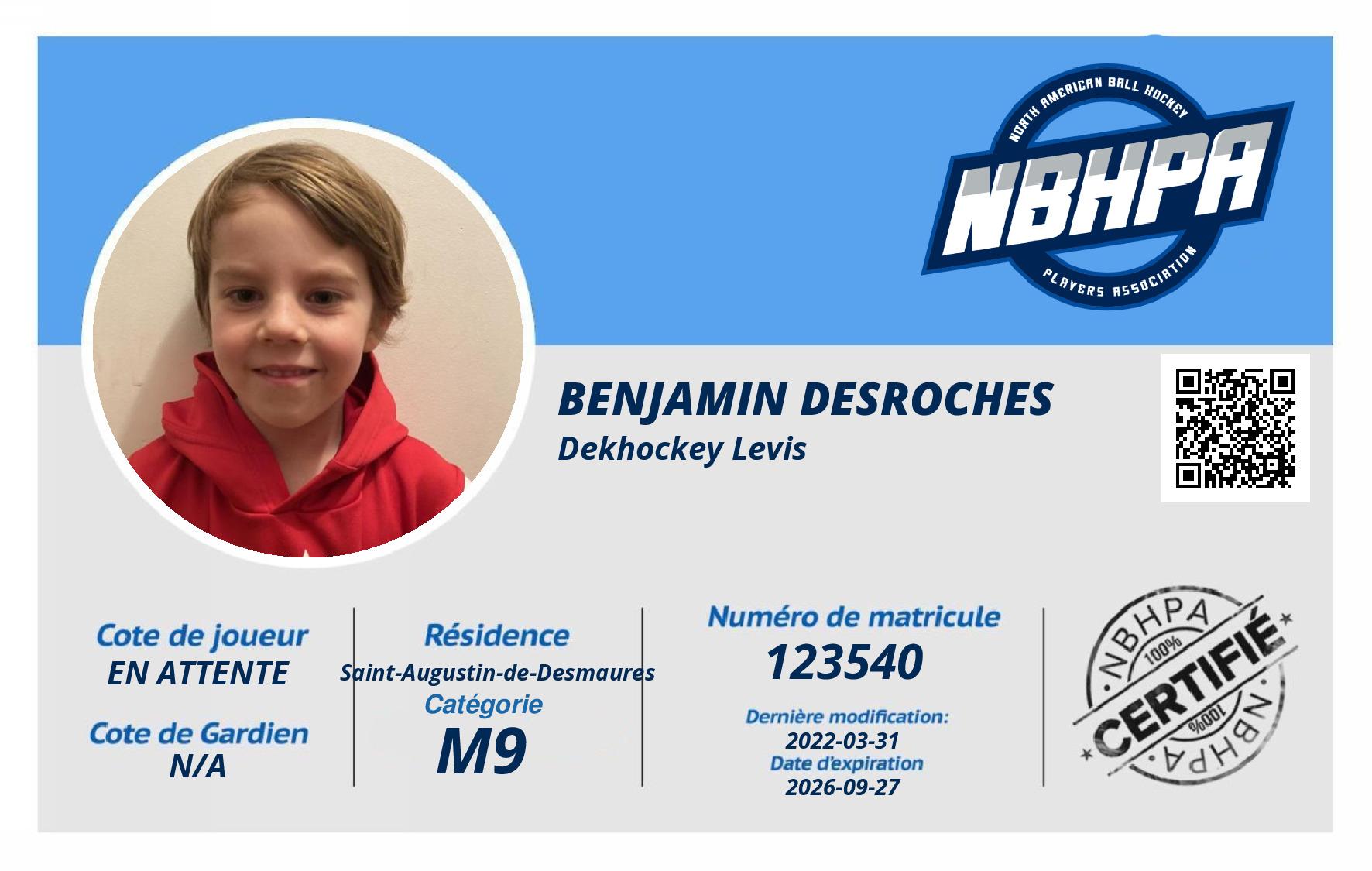 Benjamin Desroches