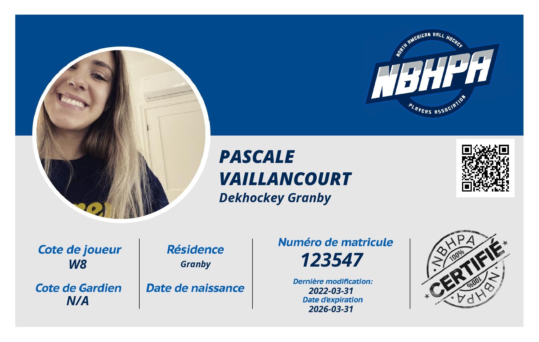 Pascale Vaillancourt