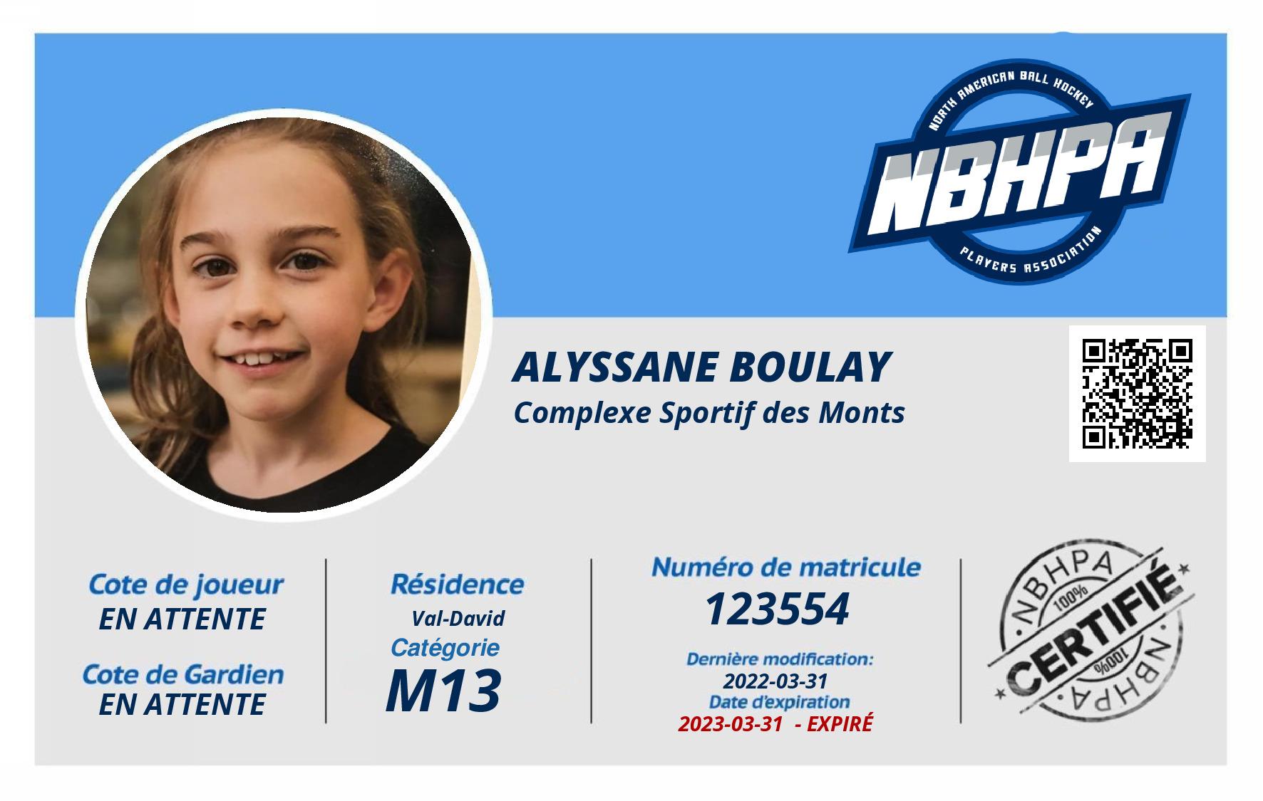 Alyssane Boulay