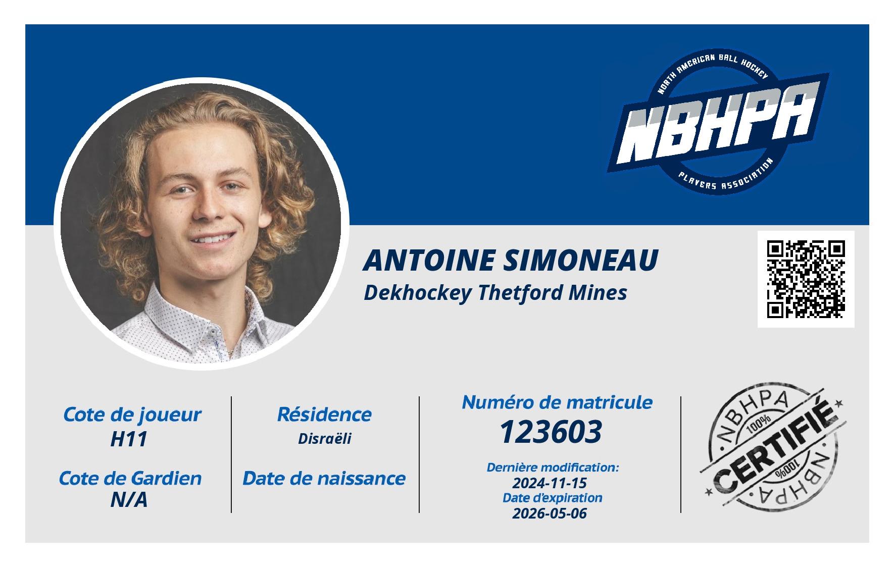 Antoine Simoneau