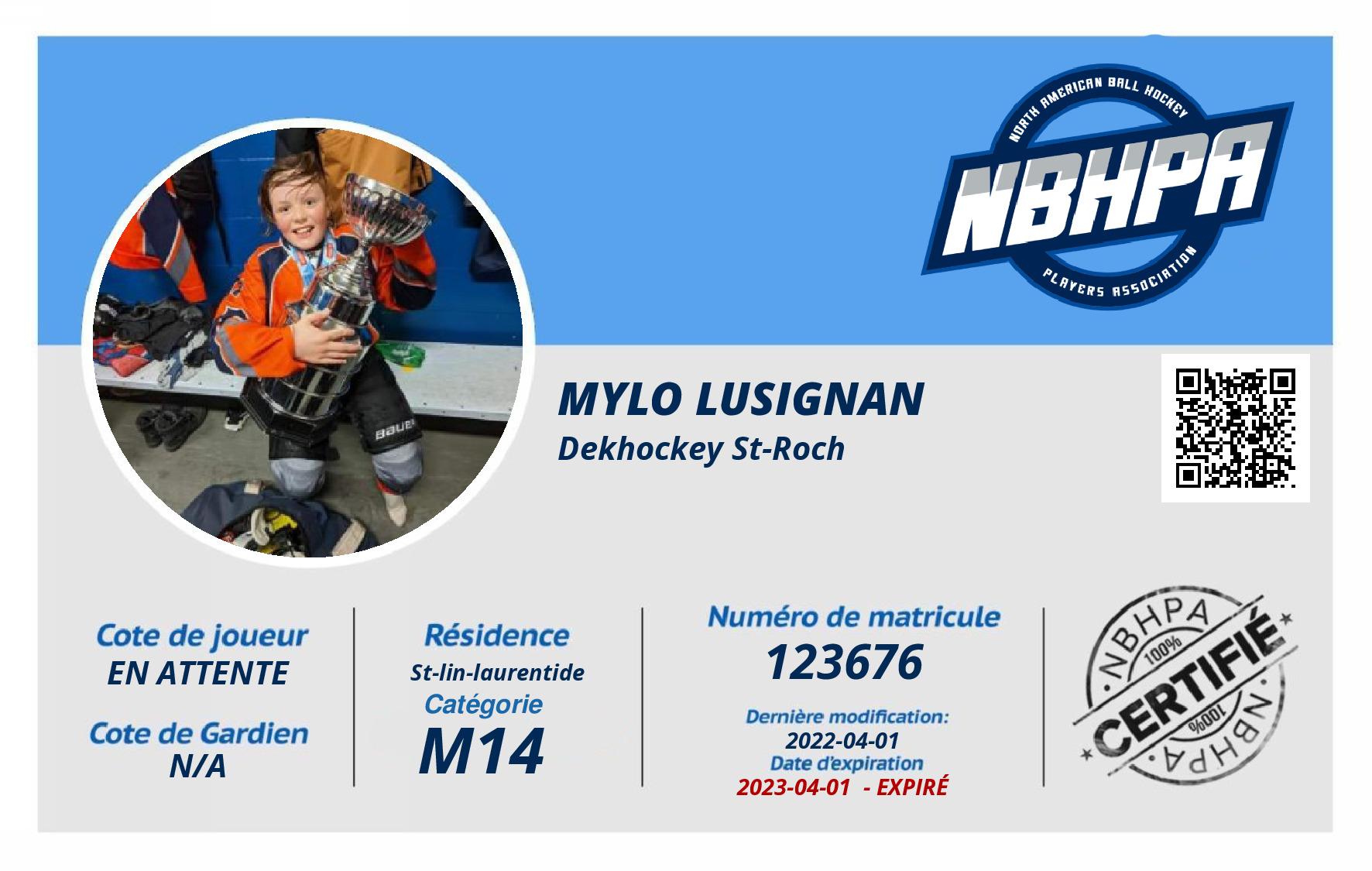Mylo Lusignan