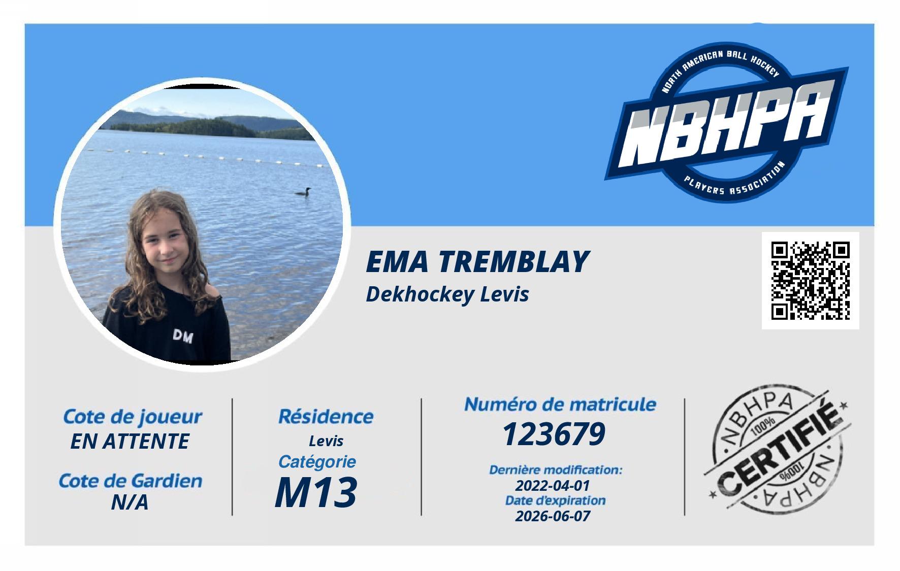 Ema Tremblay