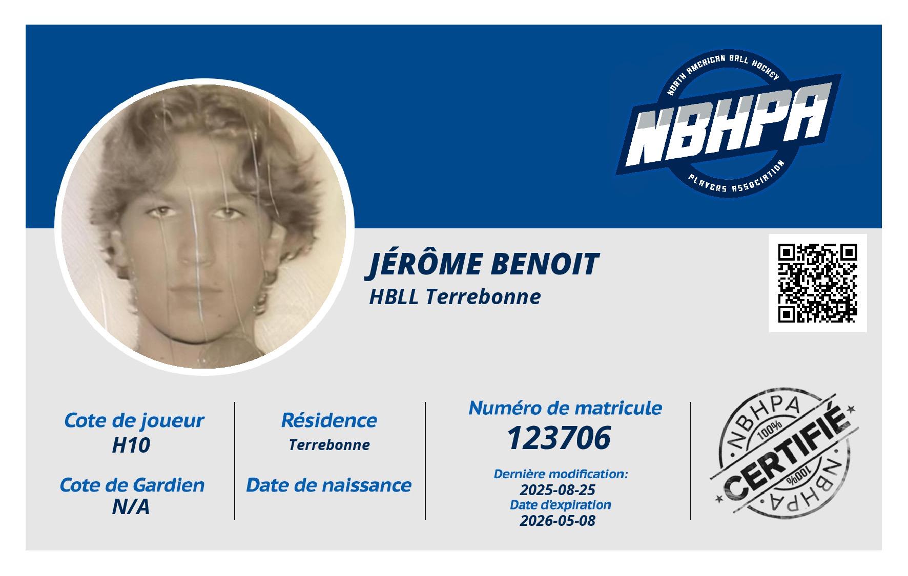 Jérôme Benoit
