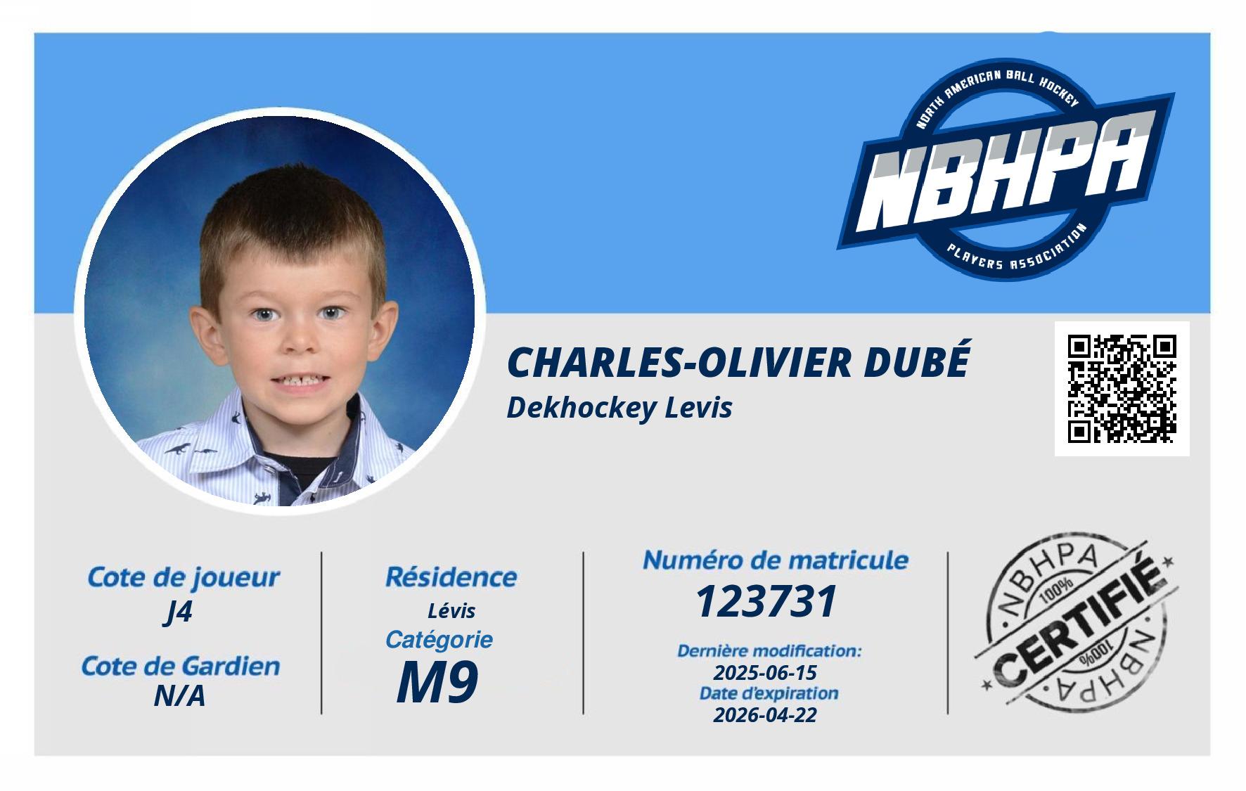 Charles-Olivier Dubé