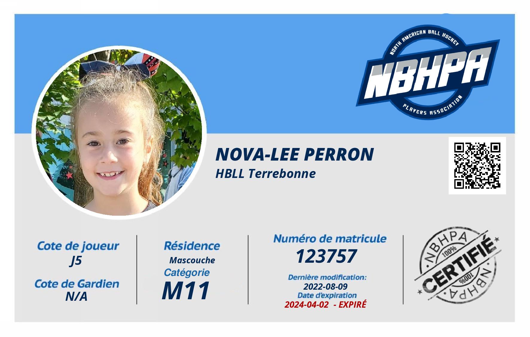Nova-Lee Perron