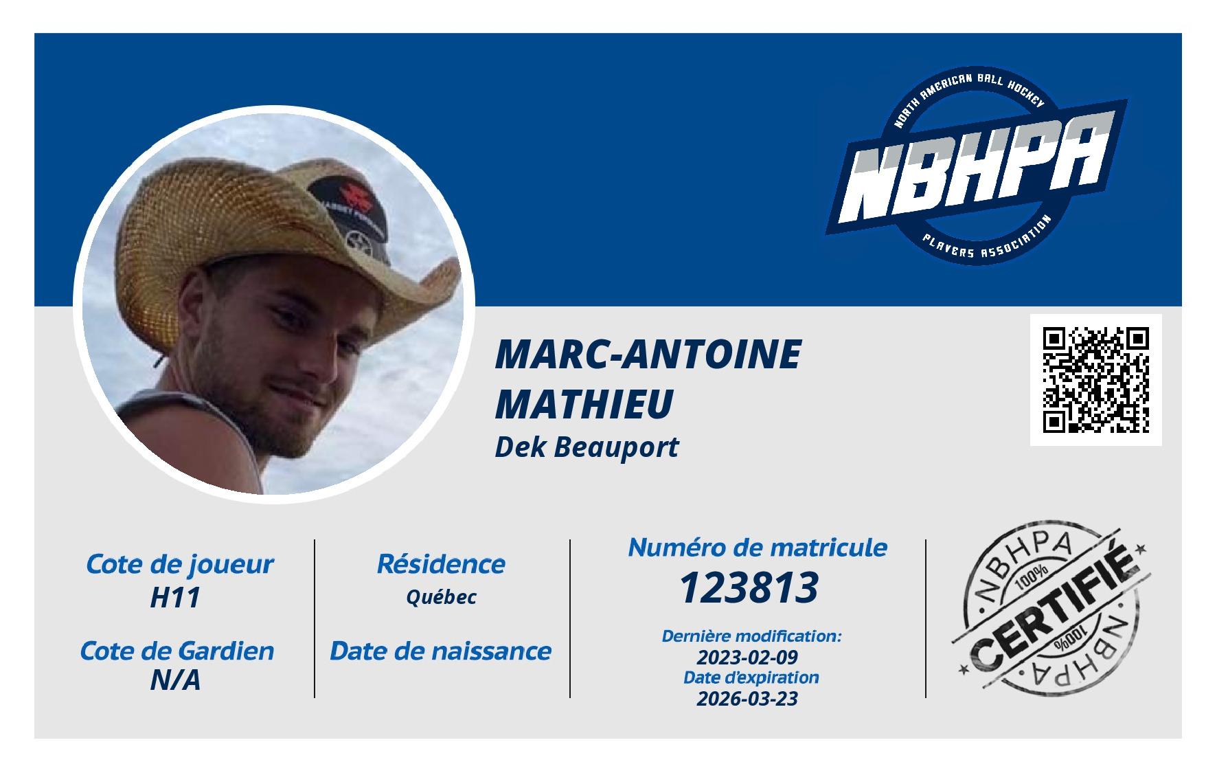 Marc-antoine Mathieu