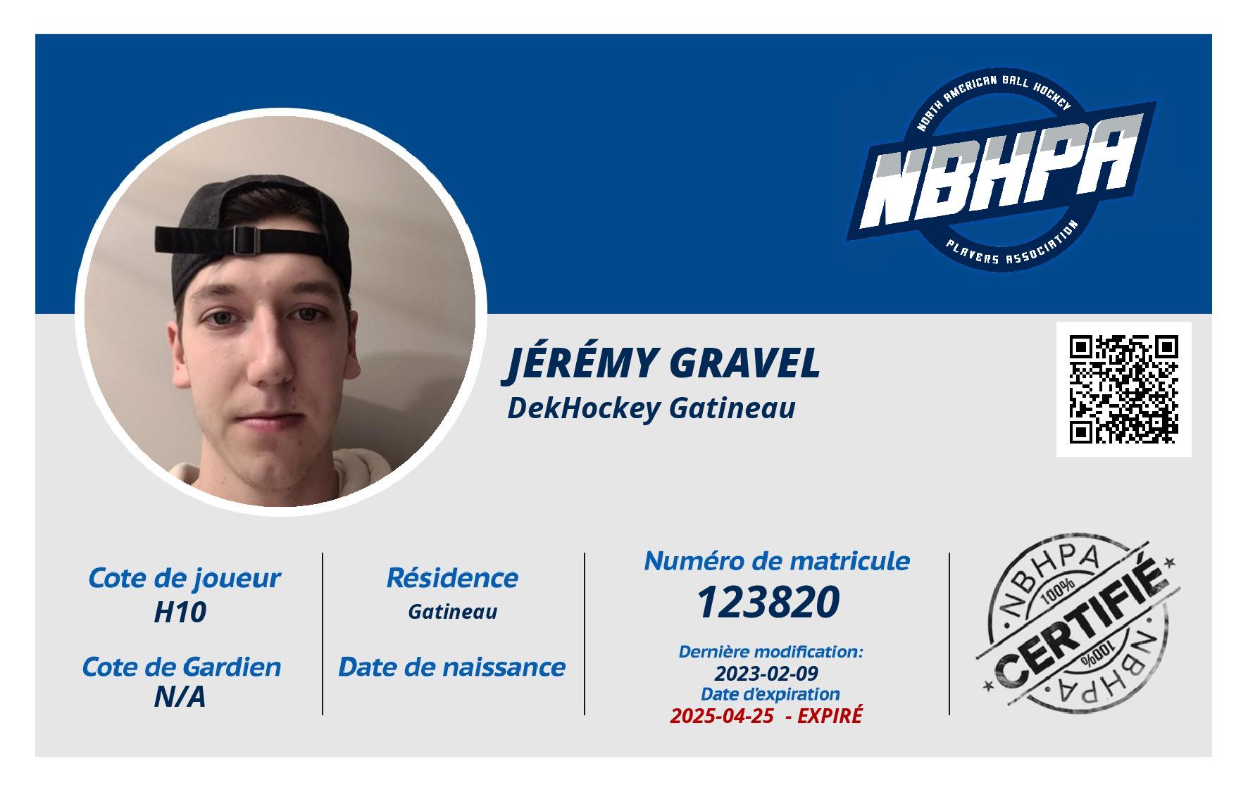 Jérémy Gravel