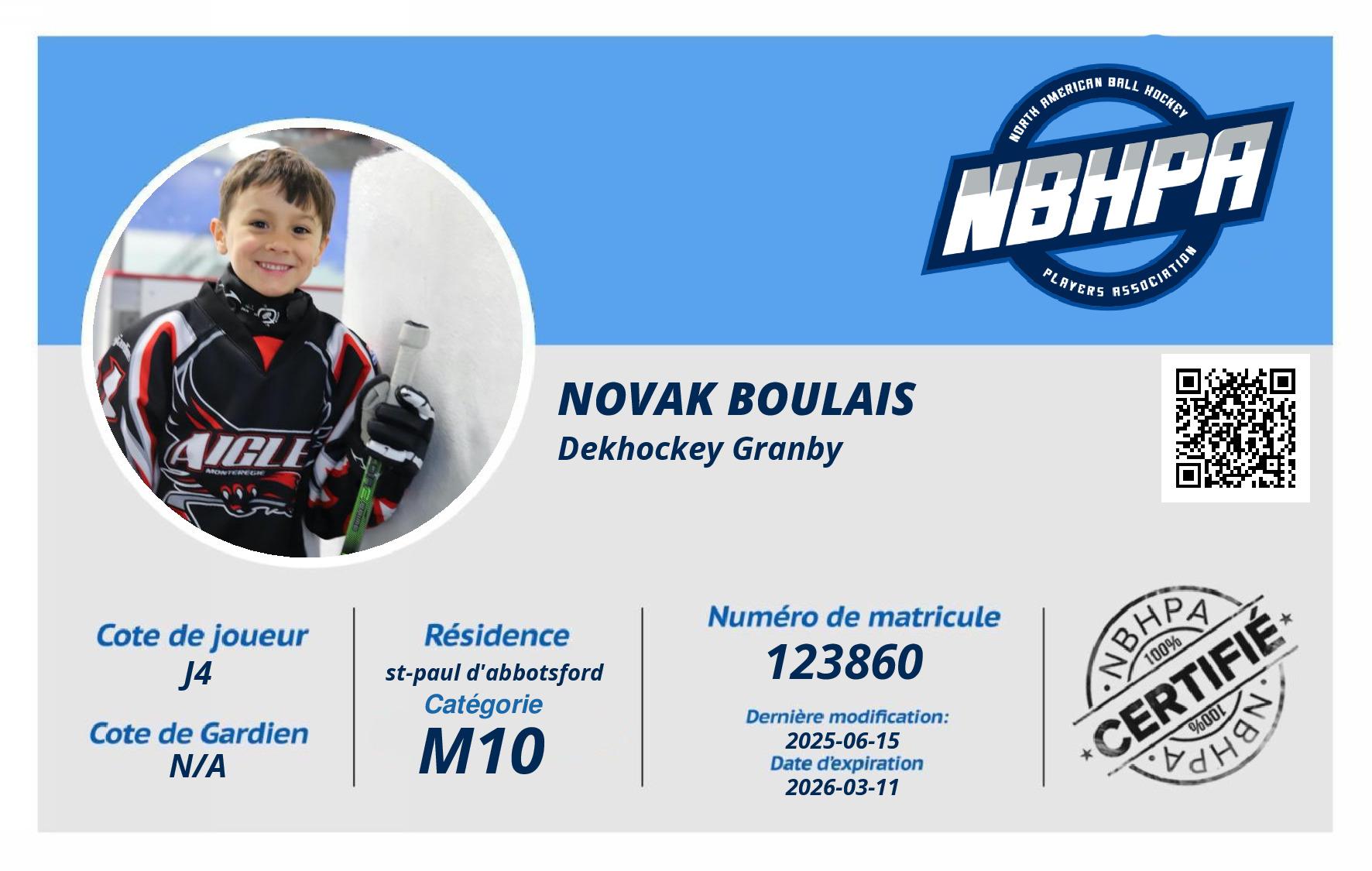 Novak Boulais 