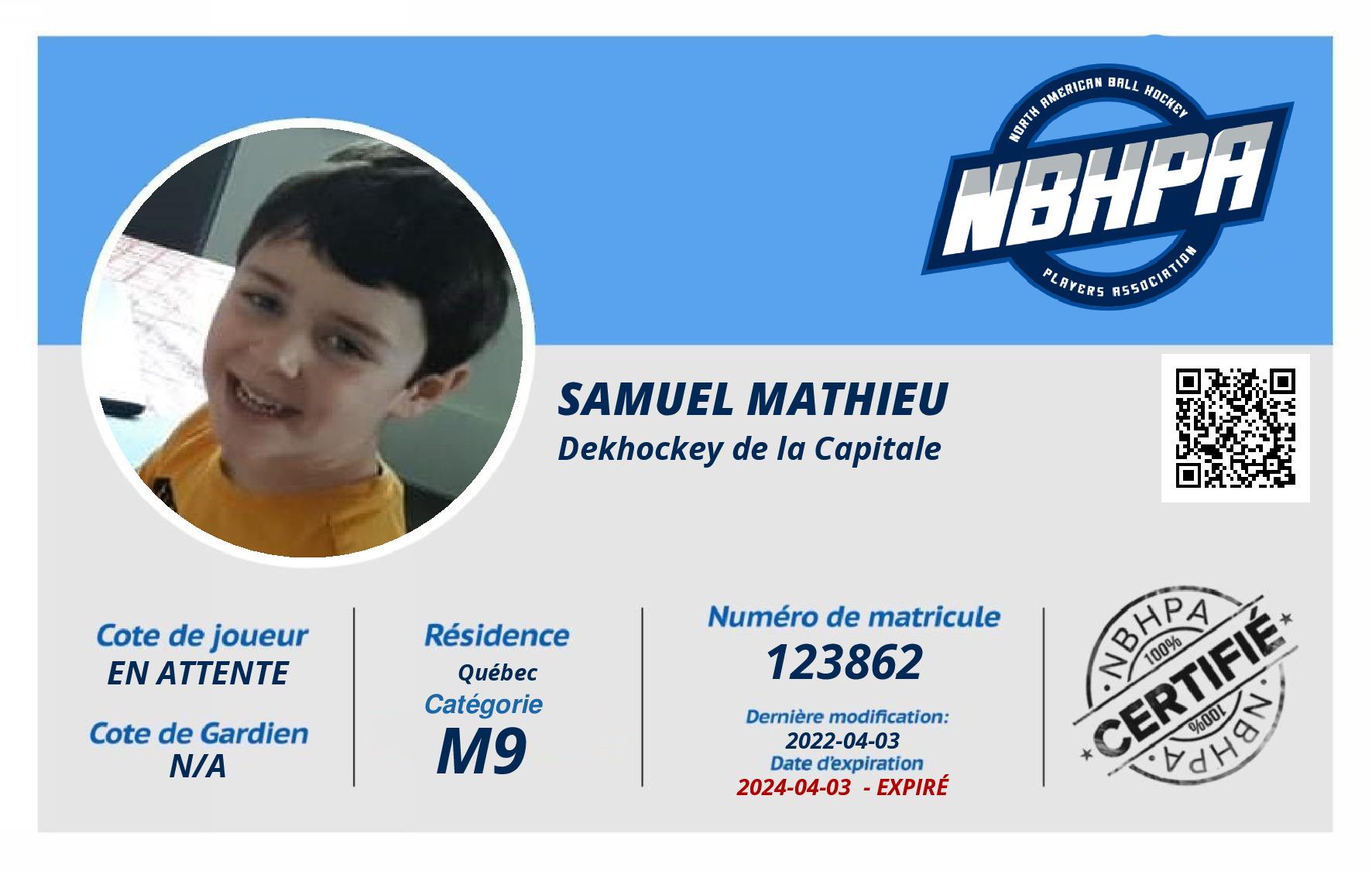 Samuel Mathieu