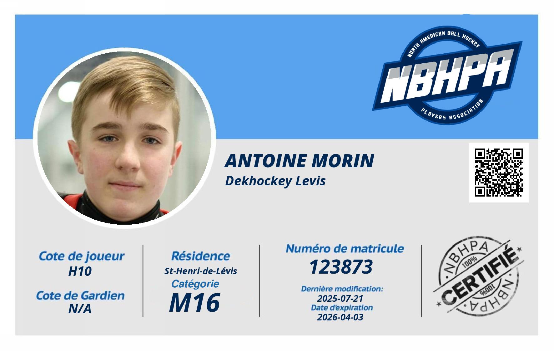 Antoine Morin